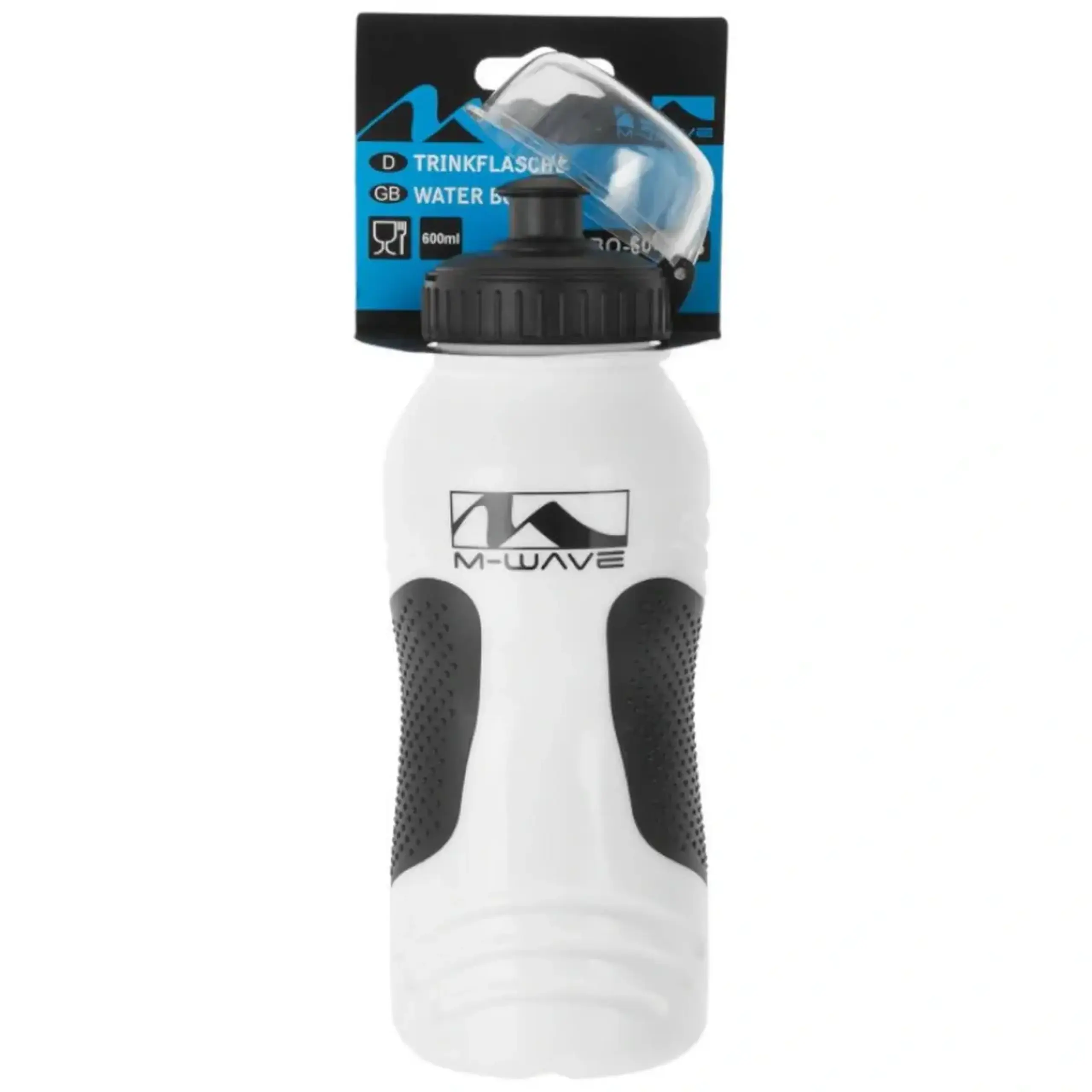 Sticlă M-WAVE PBO 600-NS 0,6L - Culoare silver/black