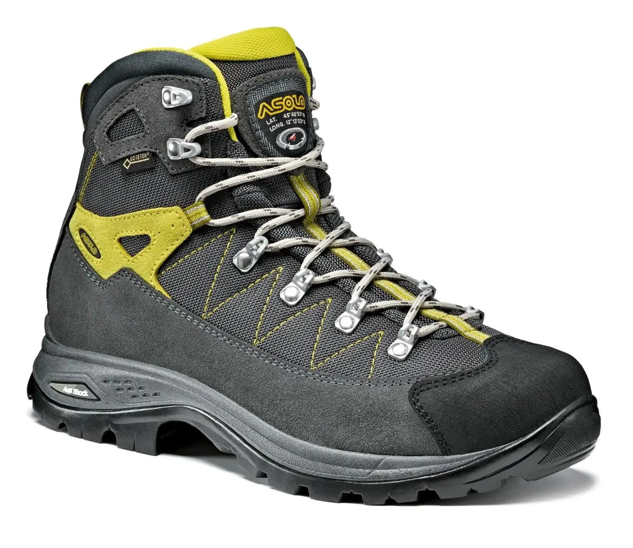 Bocanci Asolo Finder GV MM graphite/gunmetal - Размер обуви 45