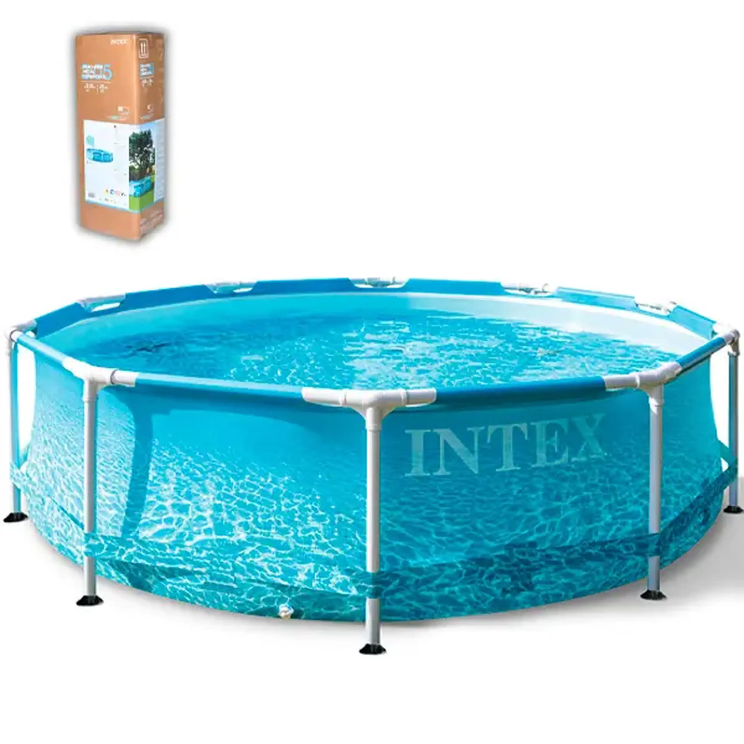 Bazin gonflabila Intex cadru metalic 28206
