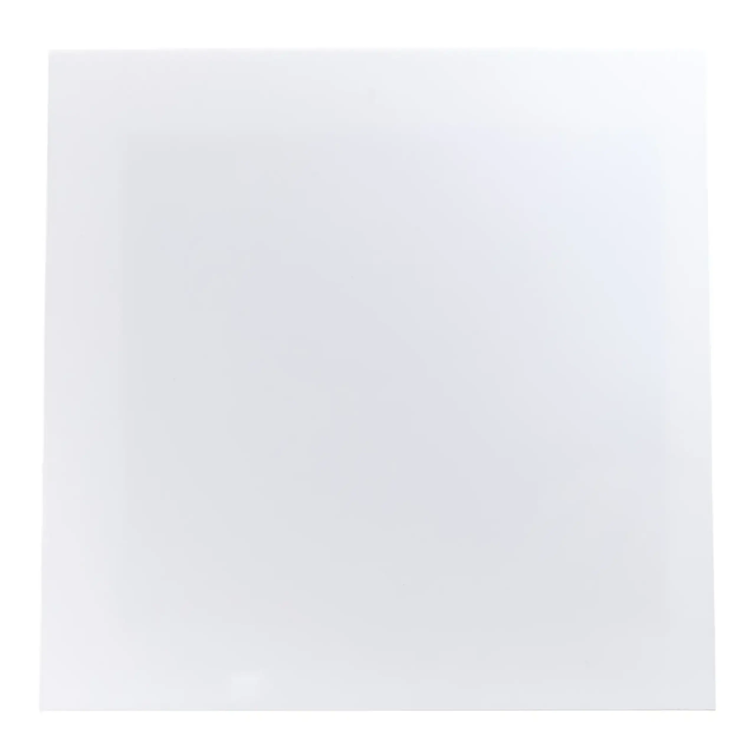 Ventilator de baie Ecovent DECORA, Ø100, Debit 93 m³/h, Panou Plexiglas, Alb Mat