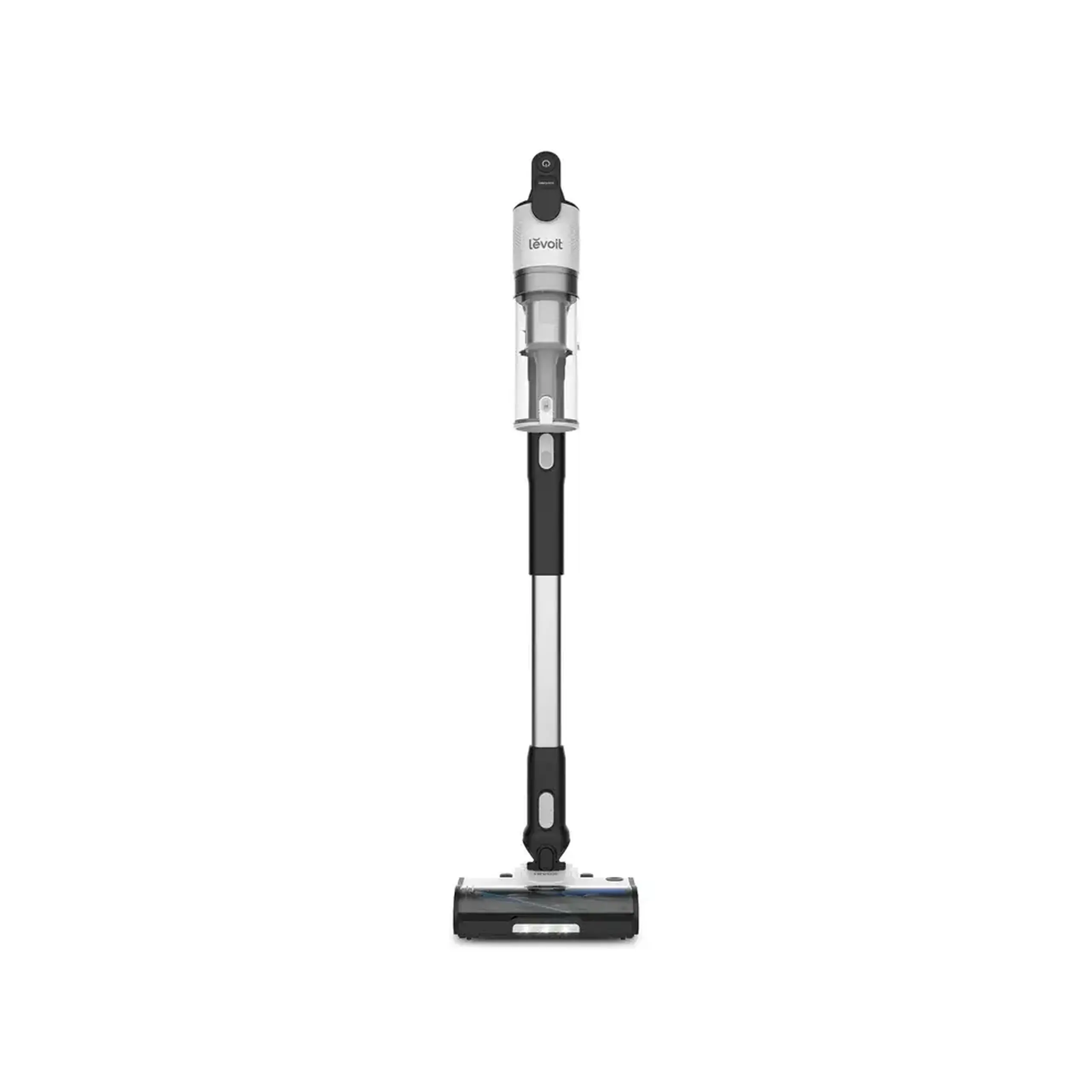 Aspirator vertical Levoit LVAC200, Autonomie 50 min, Recipient praf 750 ml, fara fir, Alb