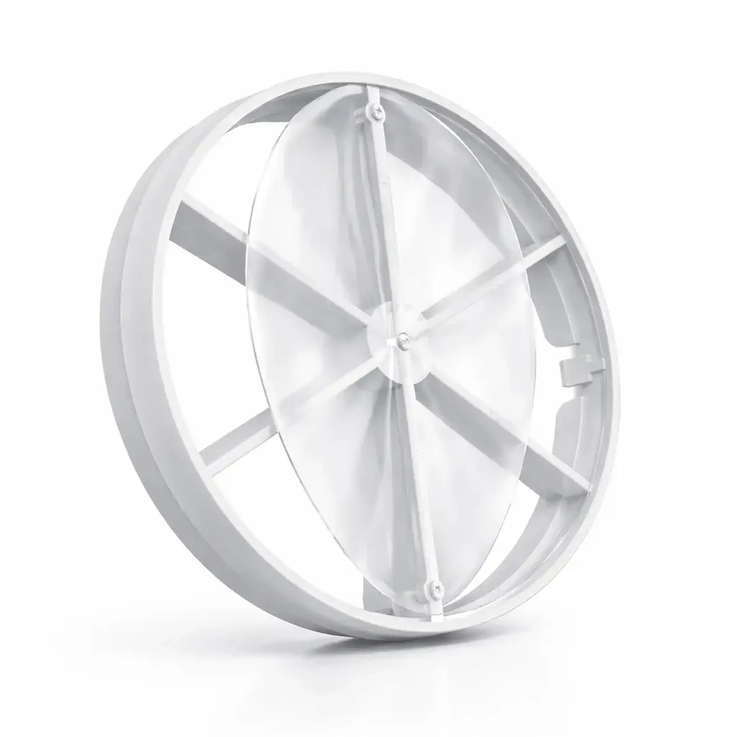 Ventilator de baie Ecovent DECORA SMART, Ø100, Debit 93 m³/h, Senzor Umiditate, Negru Mat
