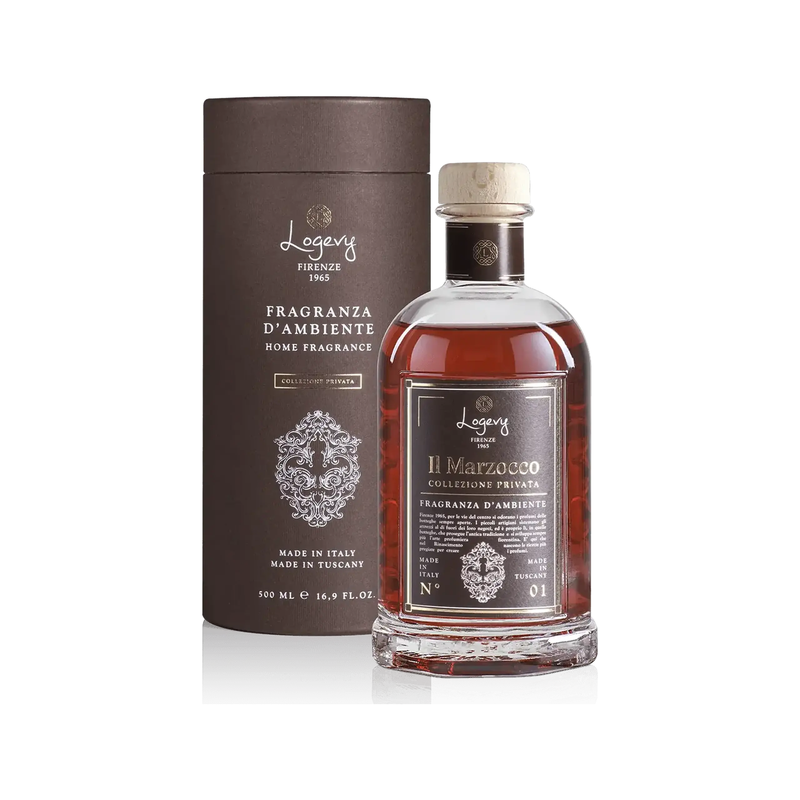 Difuzor Parfum de Cameră Il Marzocco 1000 ml, cu bețișoare