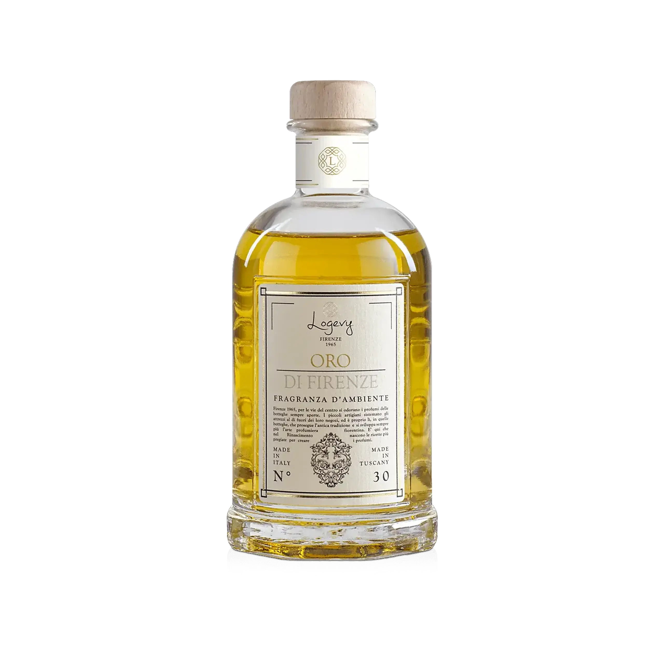 Difuzor Parfum de Cameră Oro di Firenze 250 ml, cu bețișoare