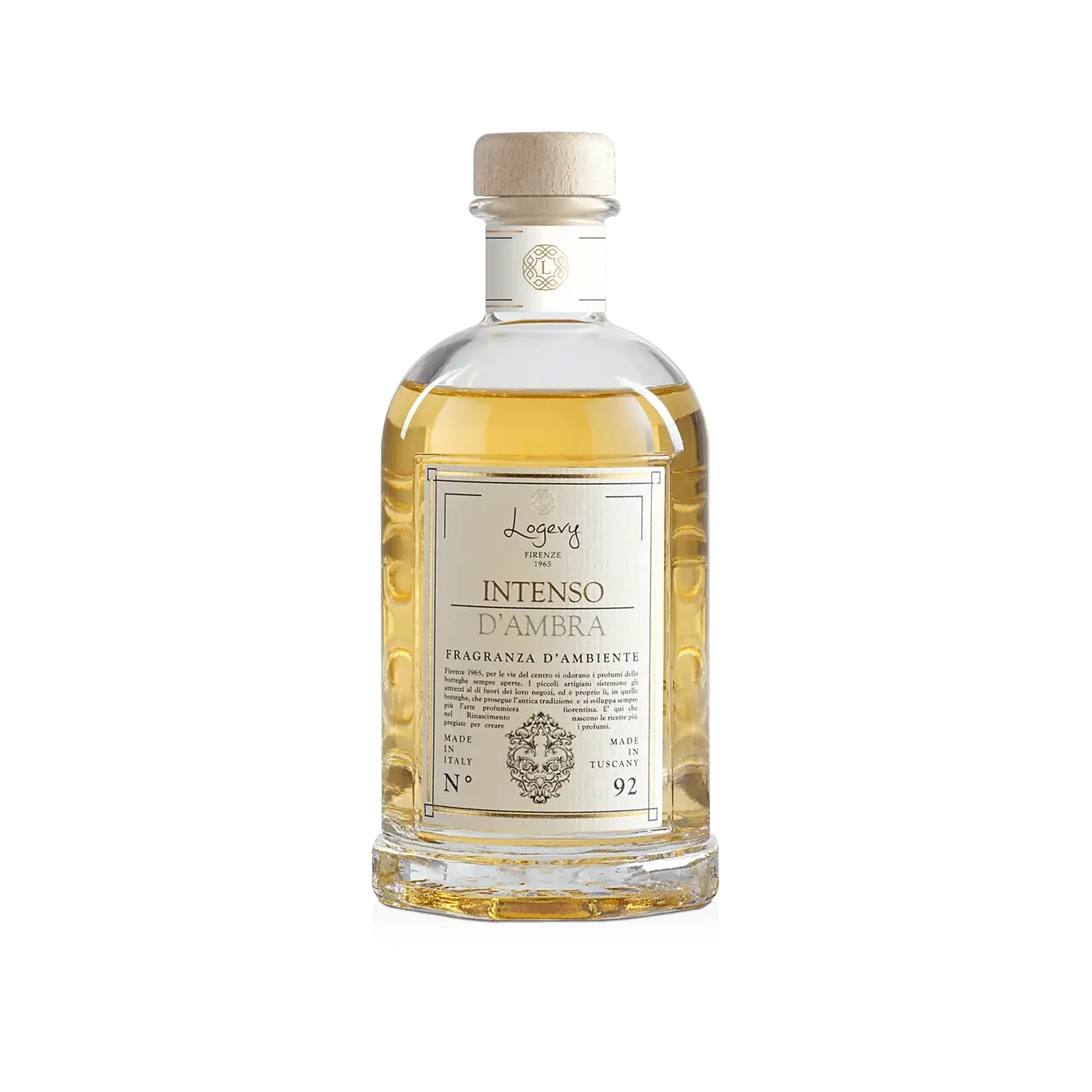 Difuzor Parfum de Cameră Intenso d'Ambra 500 ml, cu bețișoare