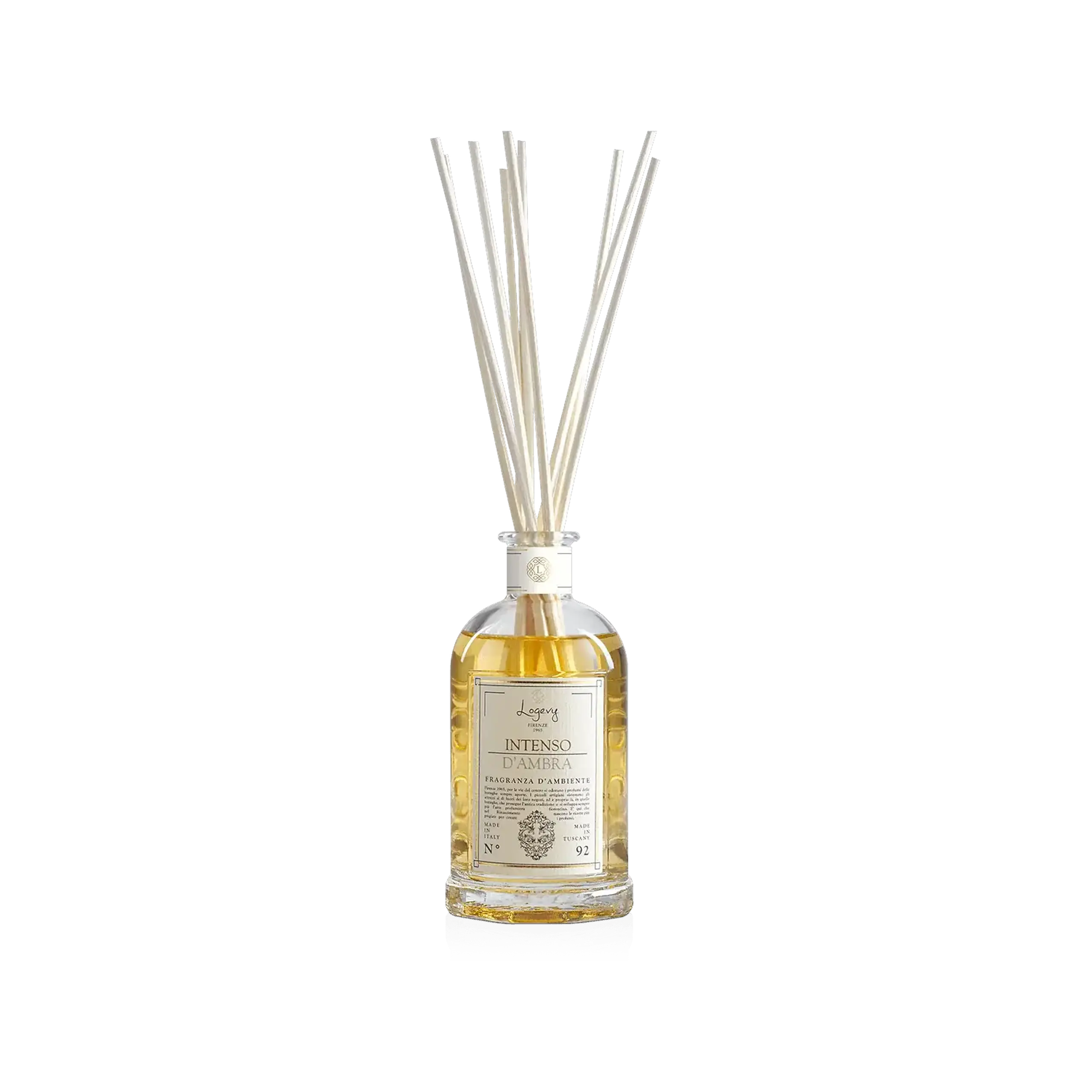 Difuzor Parfum de Cameră Intenso d'Ambra 500 ml, cu bețișoare