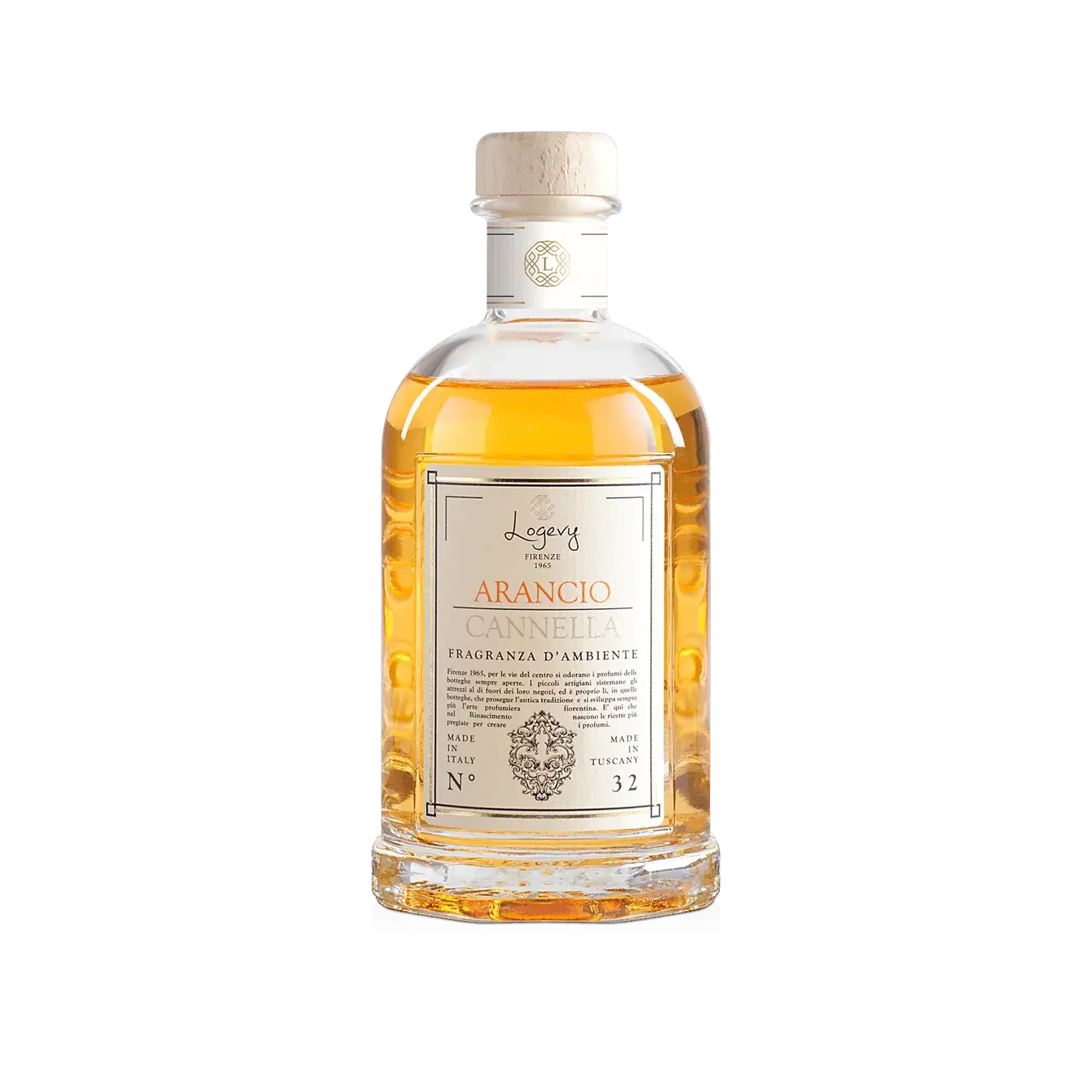 Difuzor Parfum de Cameră Arancio Cannella 250 ml, cu bețișoare