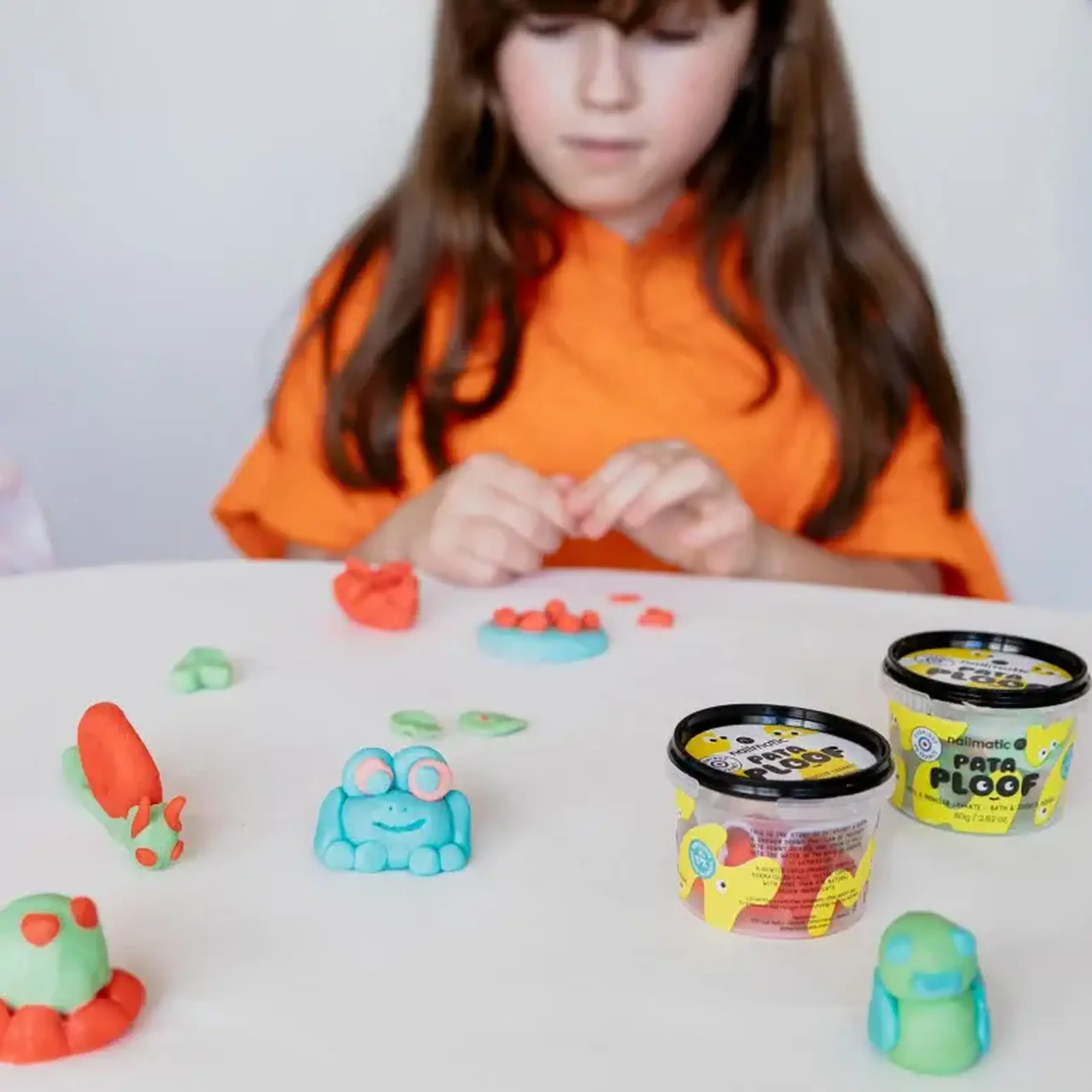 Plastilina pentru baie si dus Albastra