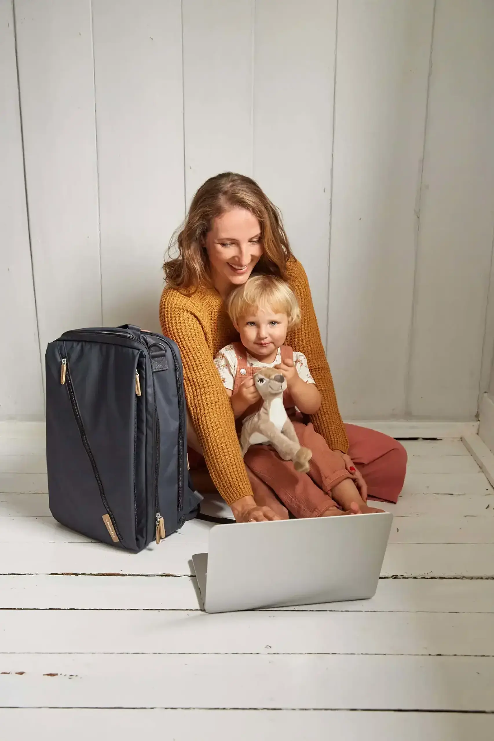 Rucsac de schimb Tidy Talent Dark Blue, 19 l — LÄSSIG