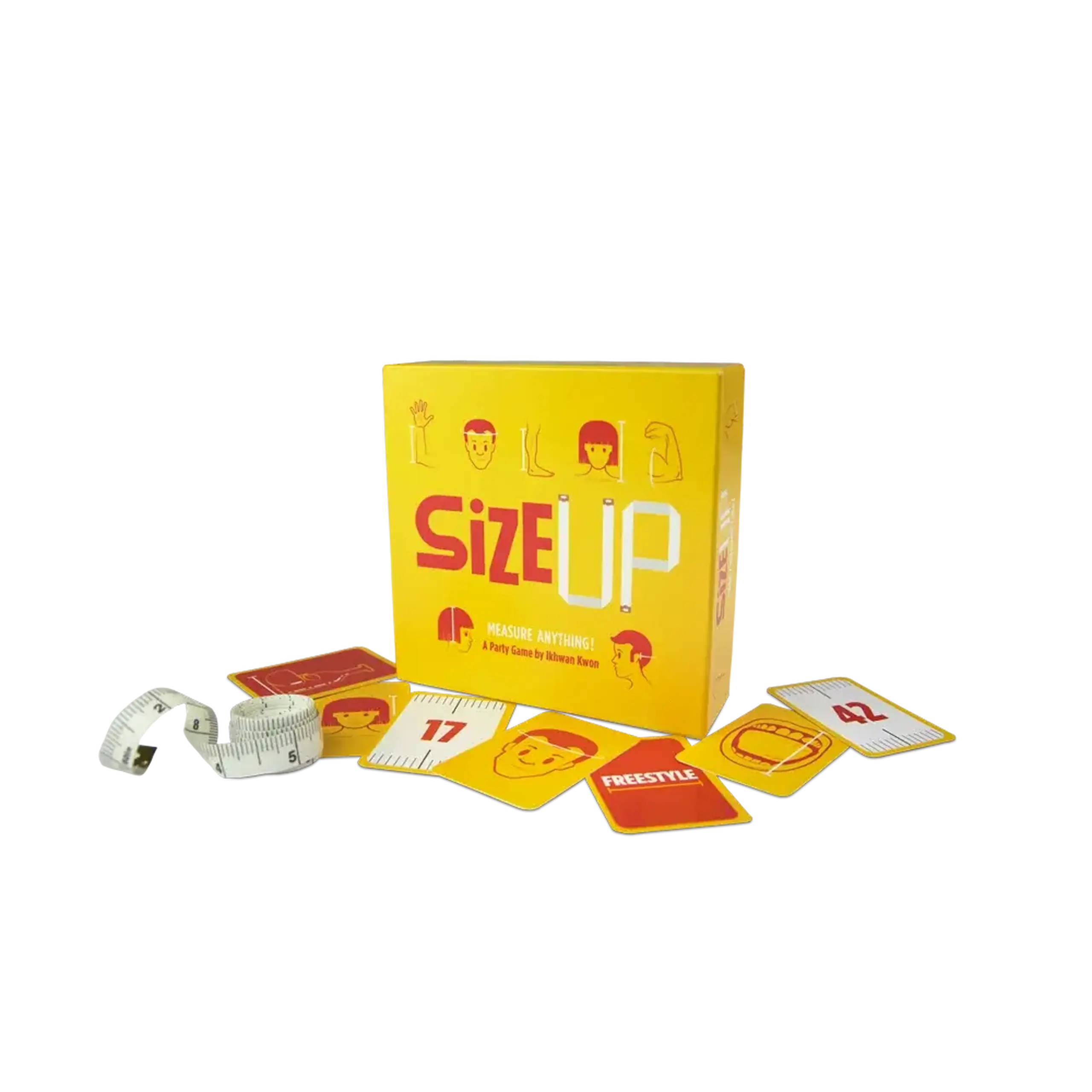 Joc de petrecere SizeUP, 2–10 jucători, 7+ ani — Helvetiq - Implicit