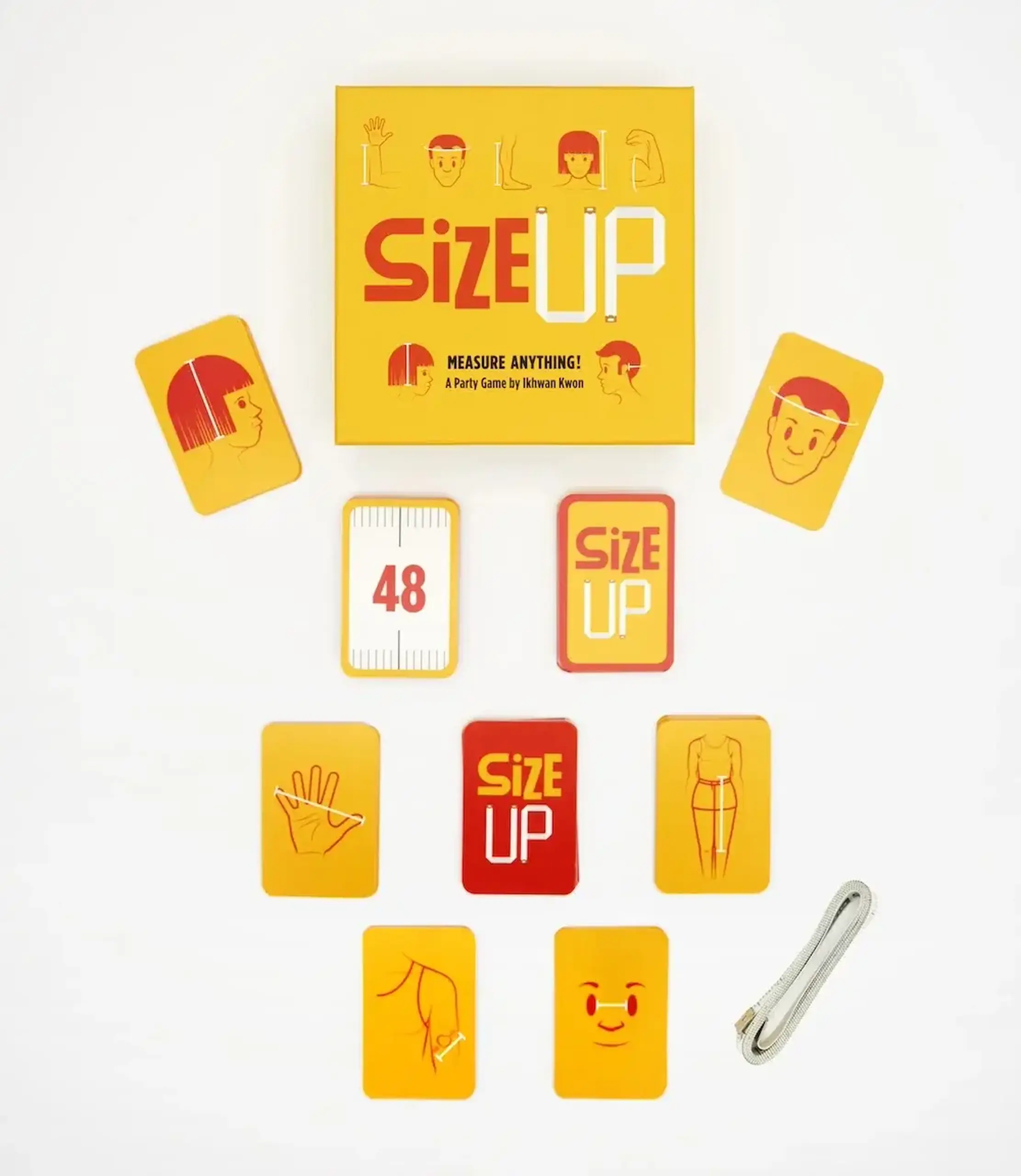 Joc de petrecere SizeUP, 2–10 jucători, 7+ ani — Helvetiq - Implicit