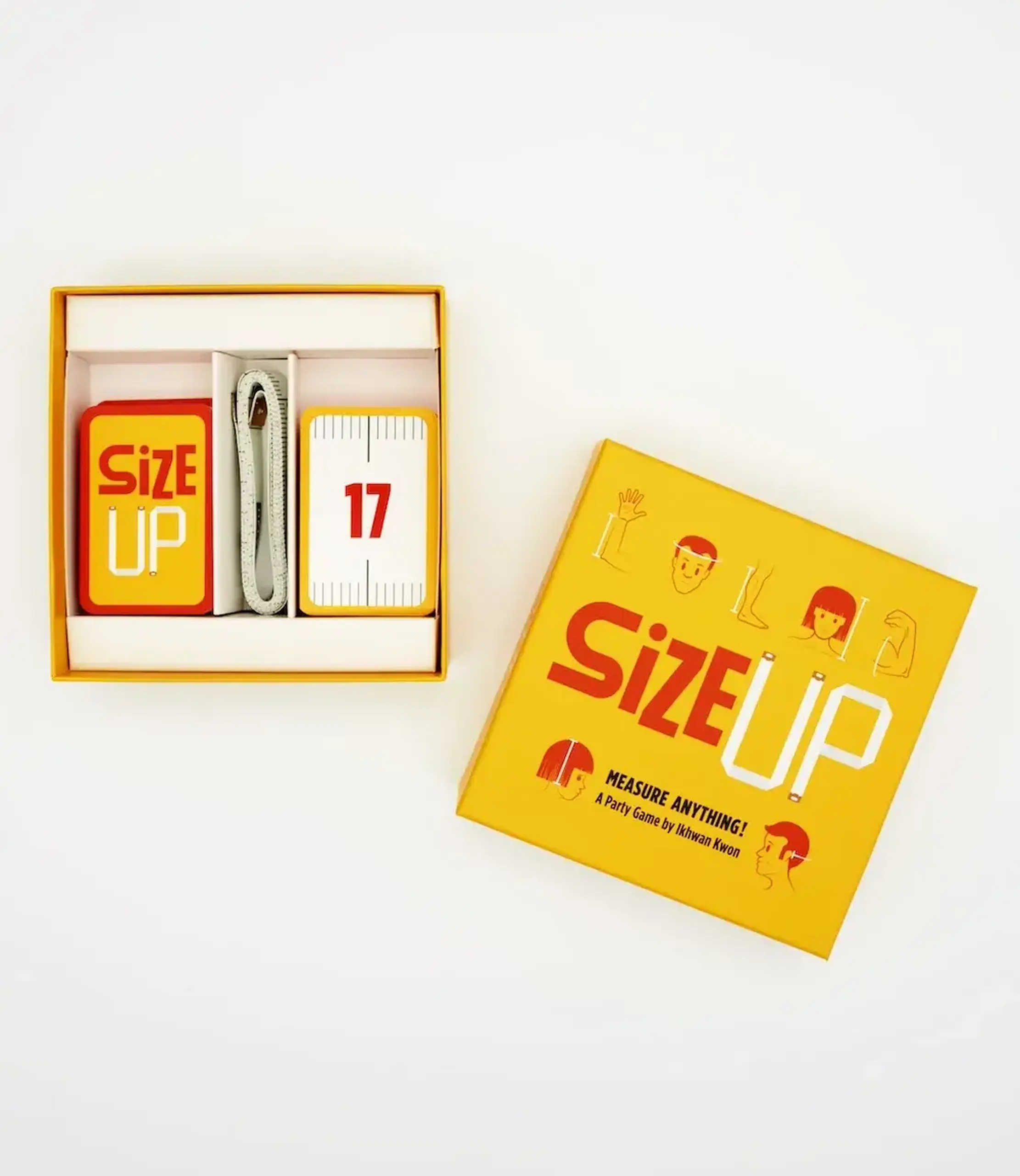 Joc de petrecere SizeUP, 2–10 jucători, 7+ ani — Helvetiq - Implicit