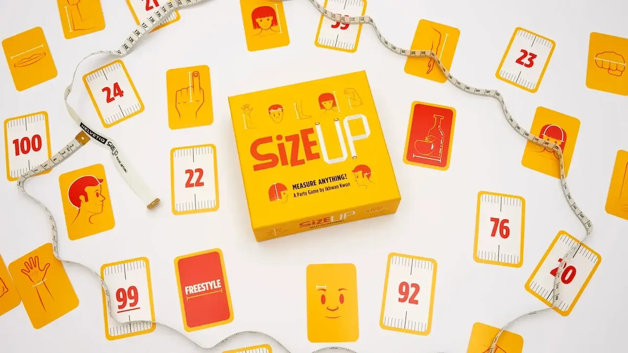 Joc de petrecere SizeUP, 2–10 jucători, 7+ ani — Helvetiq - Implicit