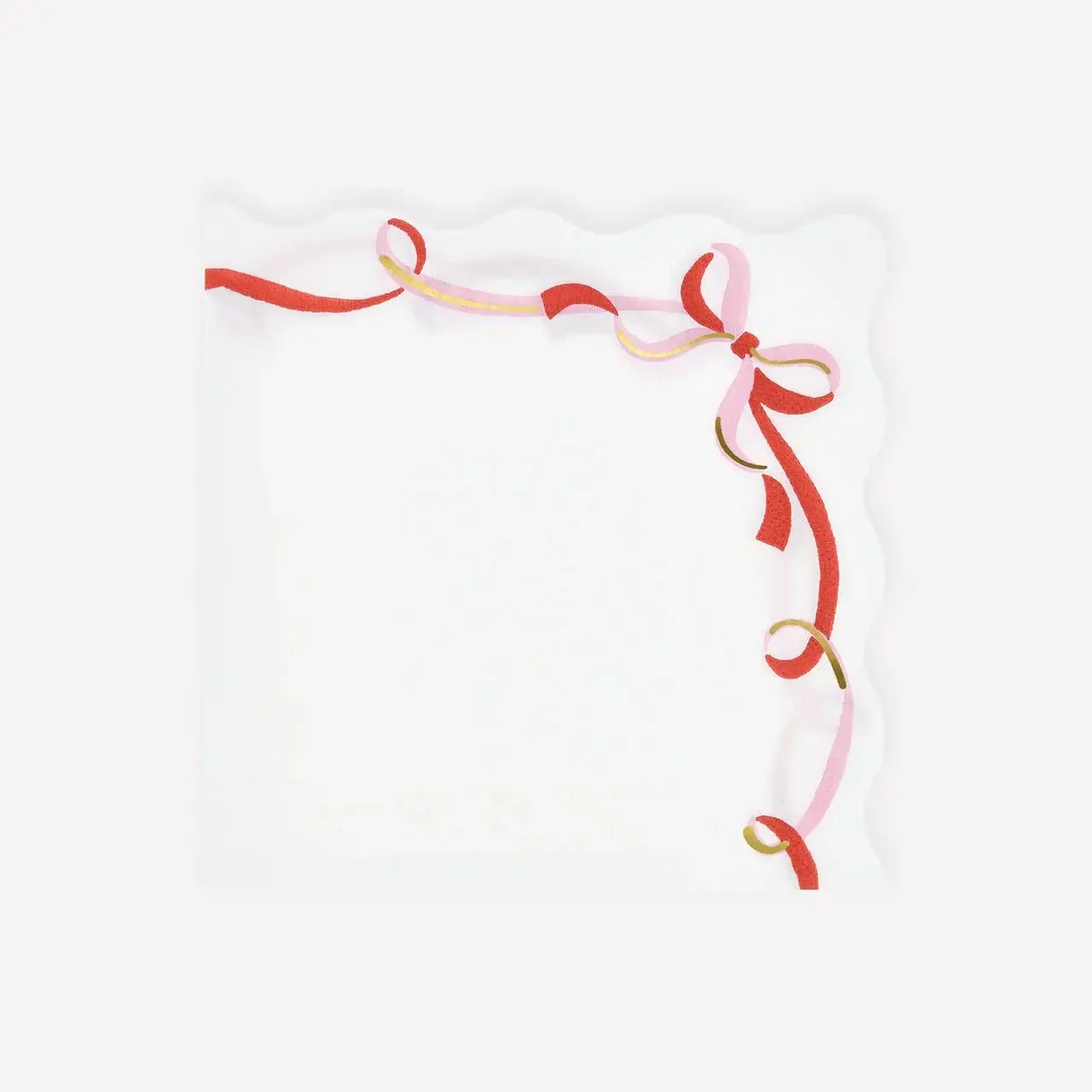 Șervețele din hârtie Ribbon Bow, set de 16 — Meri Meri
