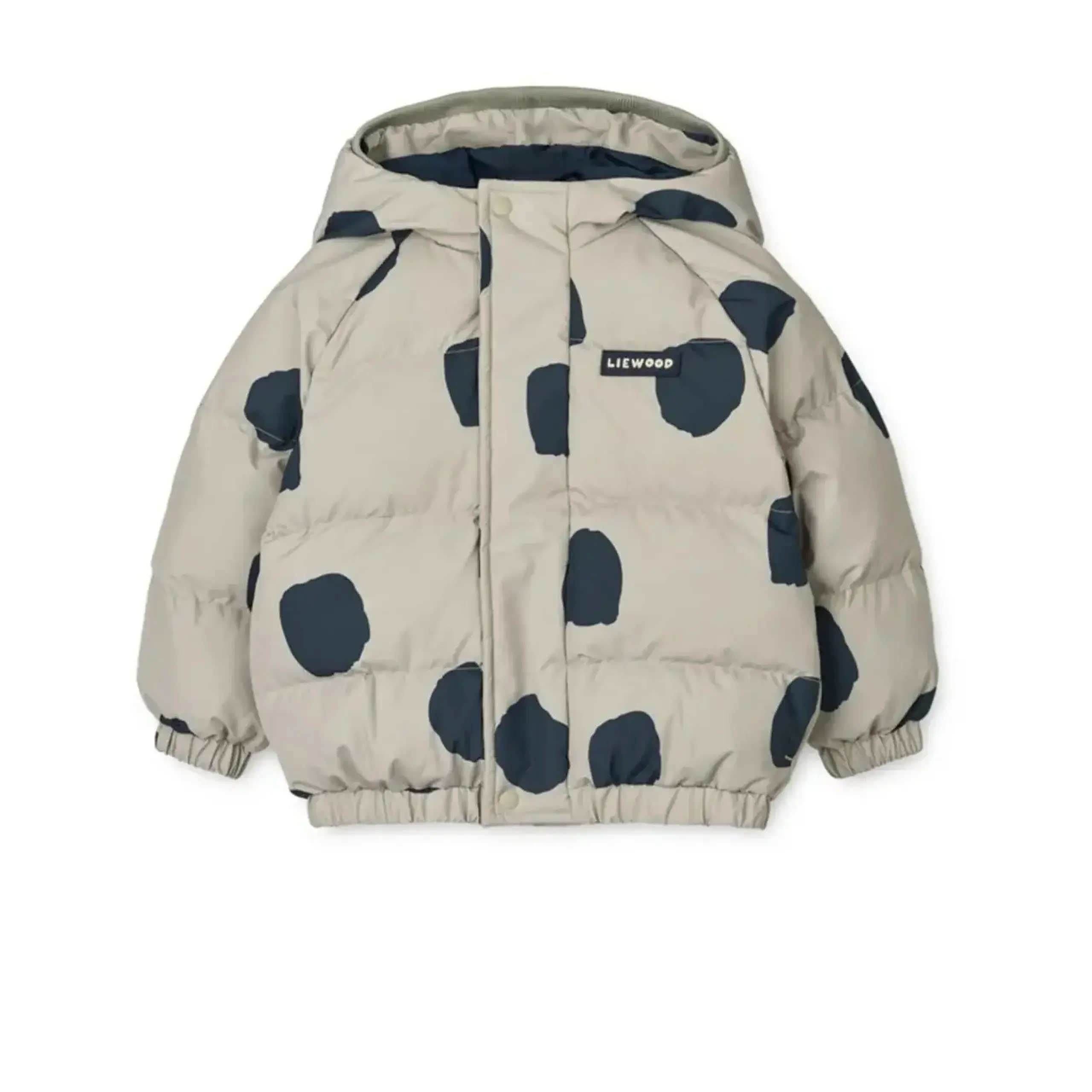 Geaca cu buline impermeabila cu gluga si urechiuse - 98 Adelina Jacket