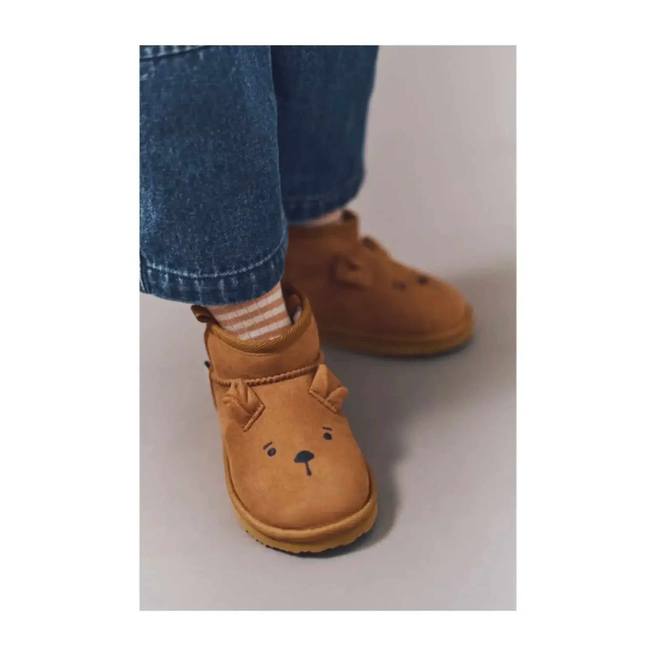 Ghetute moi din bumbac cu talpa flexibil,,Bear" - 22