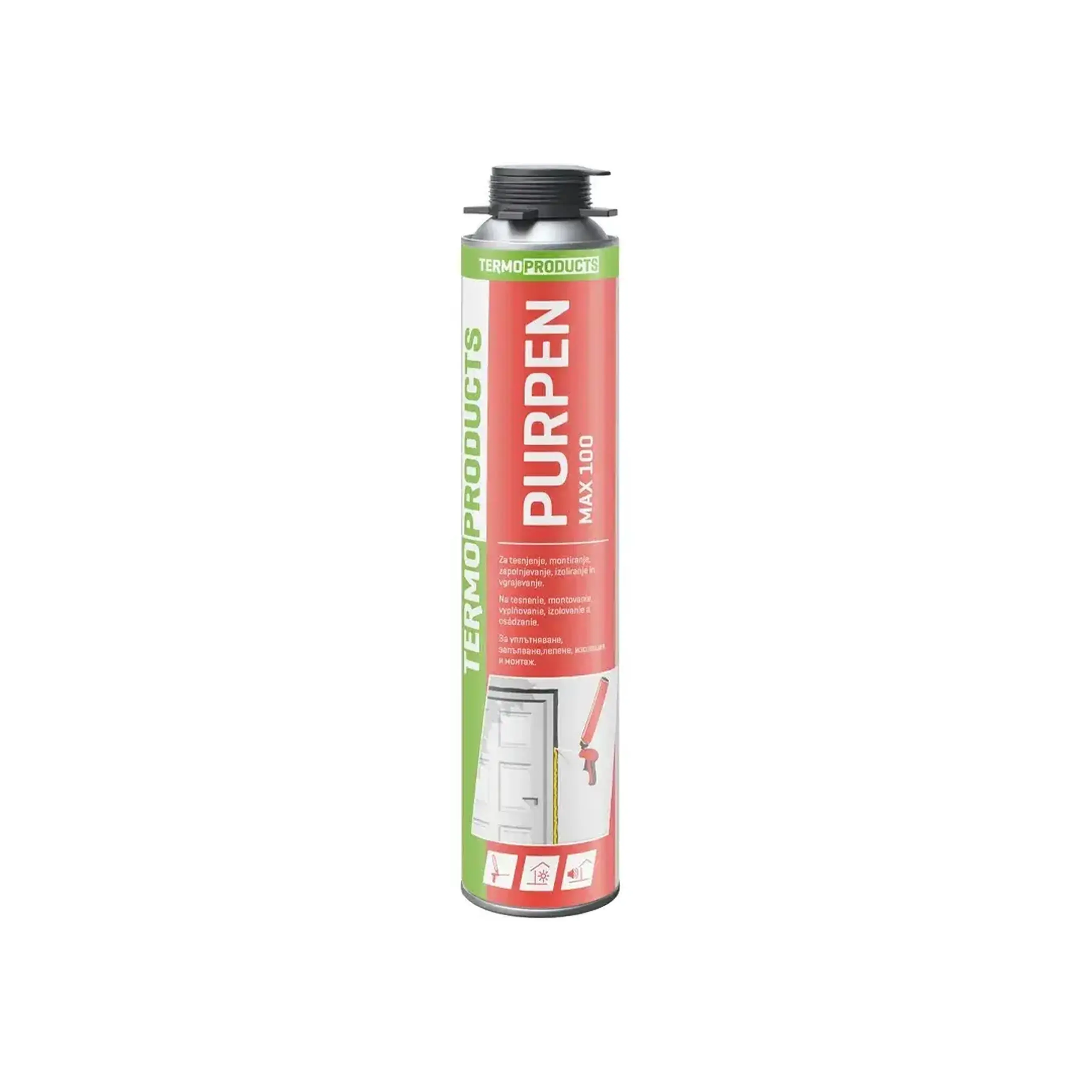 Spumă poliuretanică STANDART 600 ml Termo Products