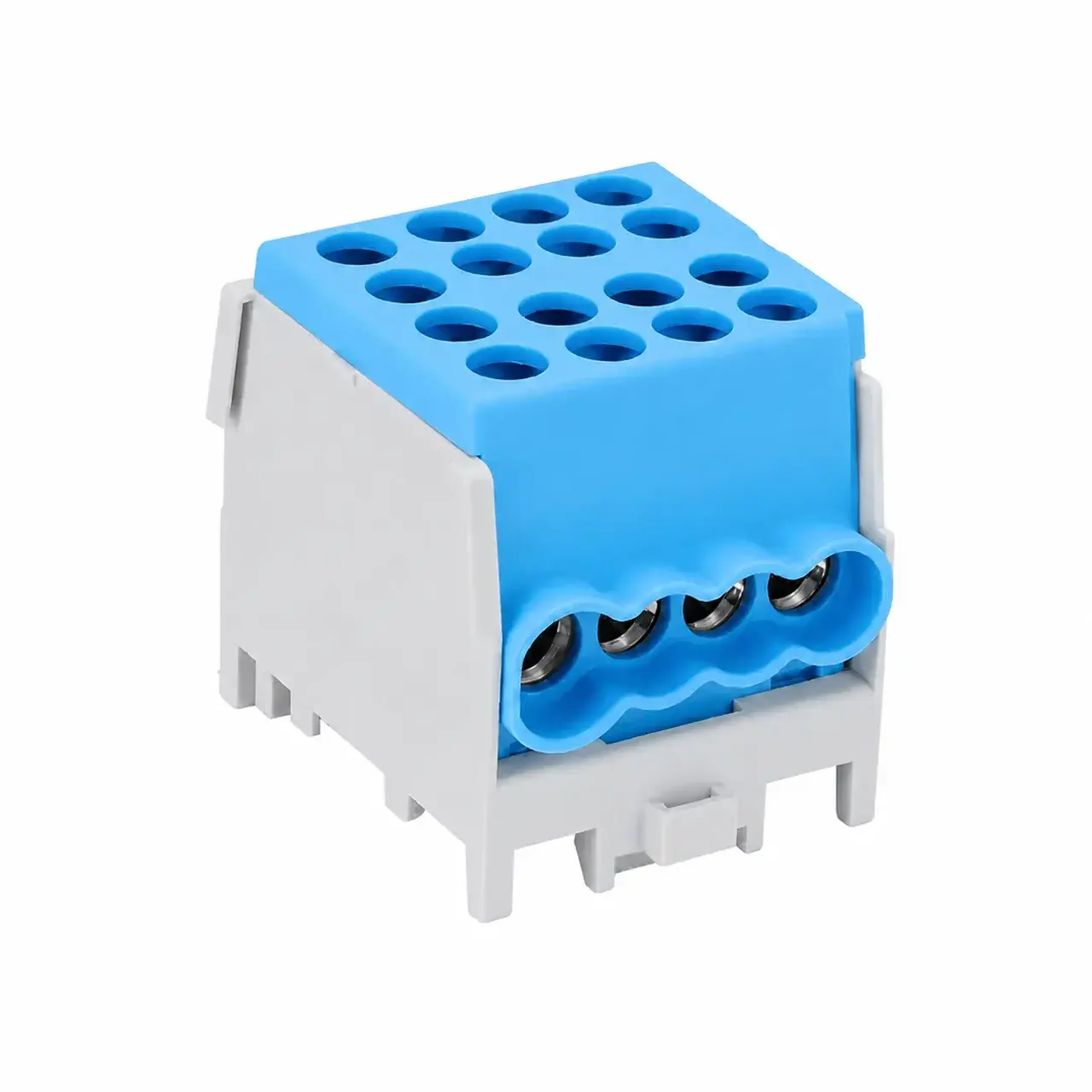 Bloc de distribuție Albastru 100 A Elvon - Ieșire 1 x 2.5 - 25/6 x 2.5 - 16 mm²