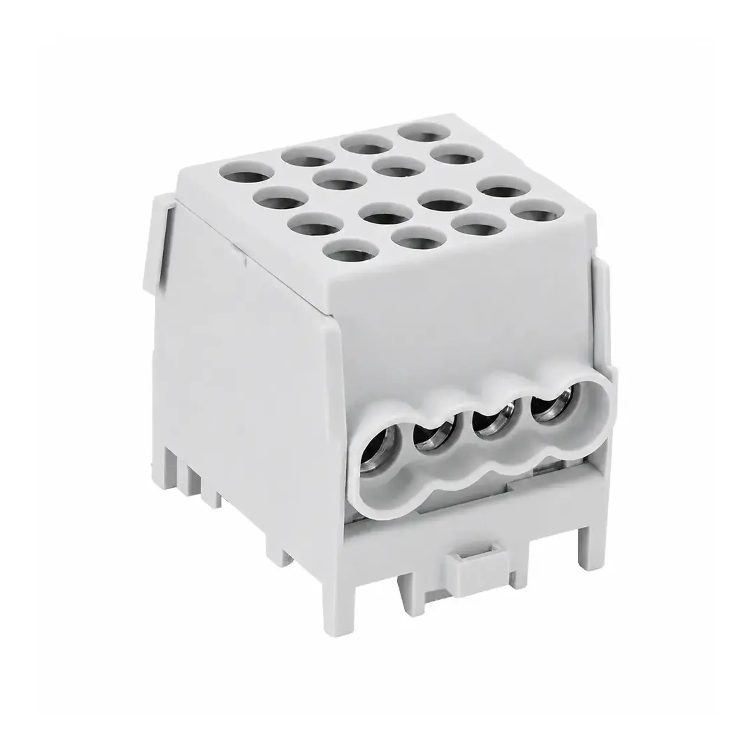 Bloc de distribuție Gri 100 A Elvon - Ieșire 1 x 2.5 - 25/6 x 2.5 - 16 mm²