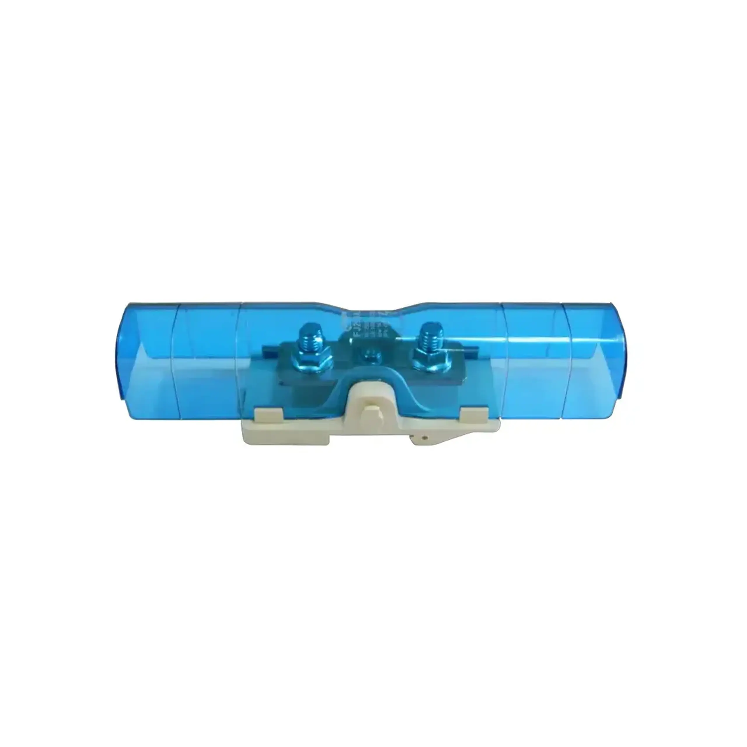 Bloc de distribuție FJ Alb/Albastru 80 A Elvon - 205.7 x 50 x 52.3 mm (L x W x H x Ø) 250 A (A)