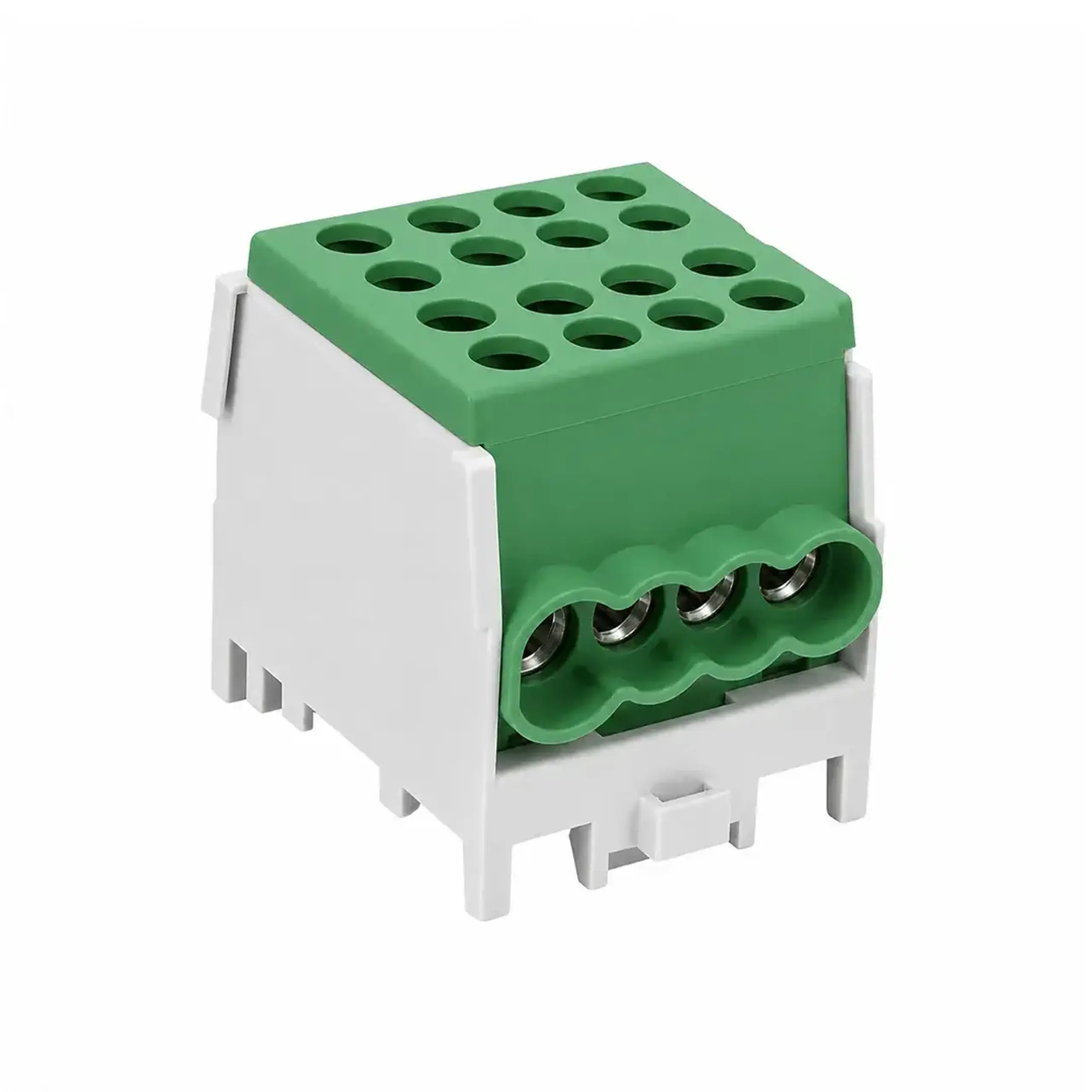 Bloc de distribuție Verde 125 A Elvon - Ieșire 1 x 2.5 - 25/6 x 2.5 - 16 mm²
