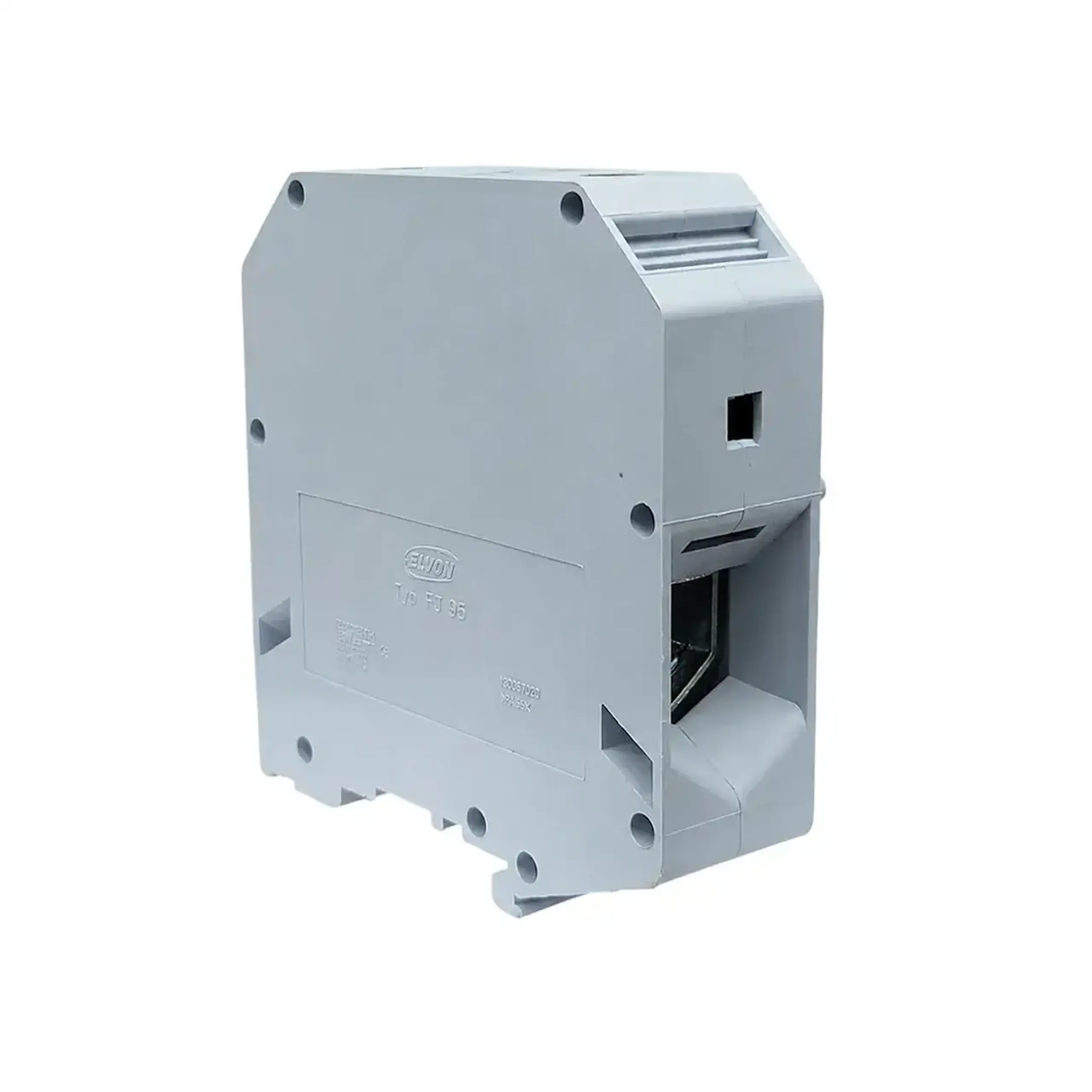 Clemă de șir FJ95 232 A 1000 V Elvon - Culoare Gri