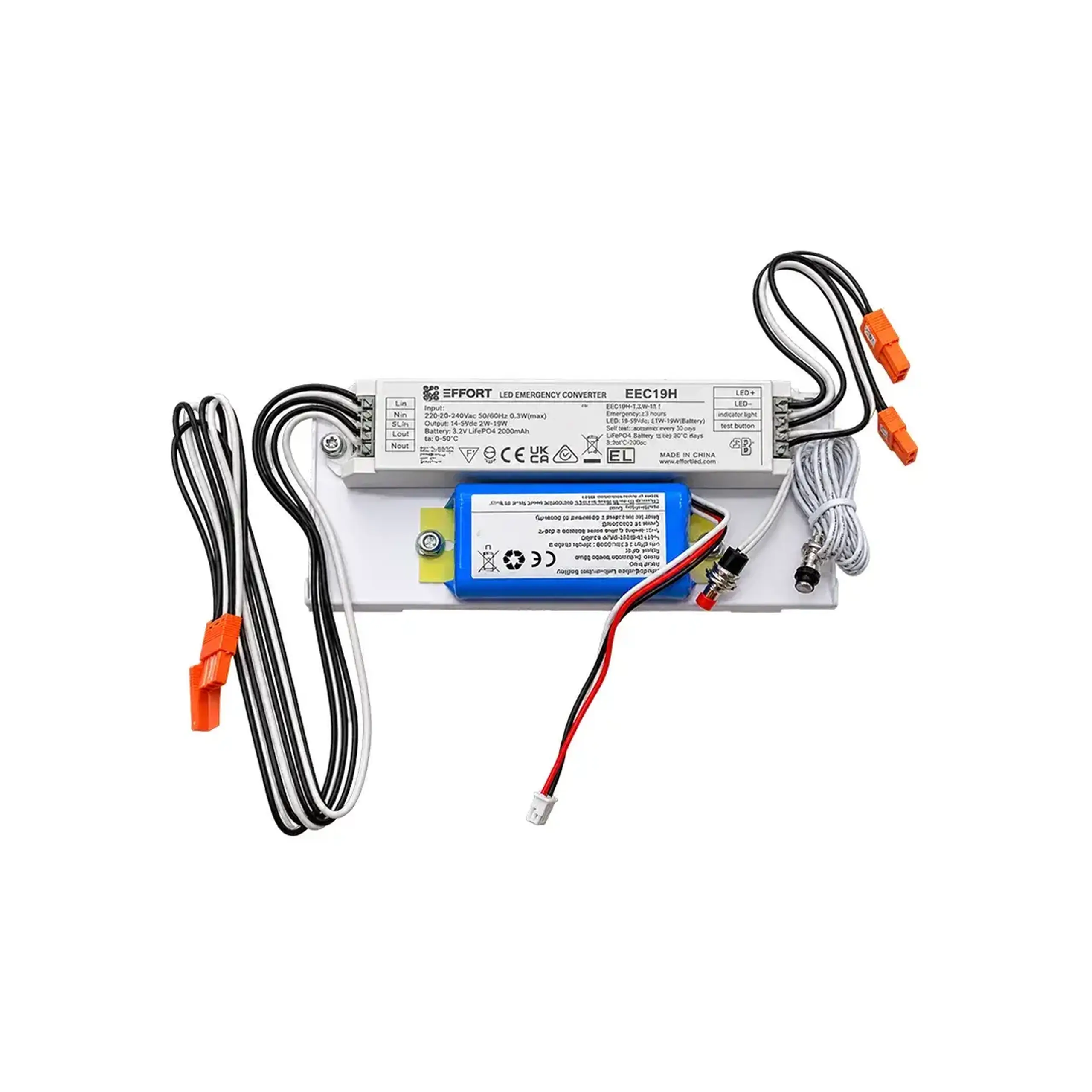 Set iluminare de urgență Elvon VECTOR 2.5 W 220 - 240 V AC 50 - 180 V DC 3CCT