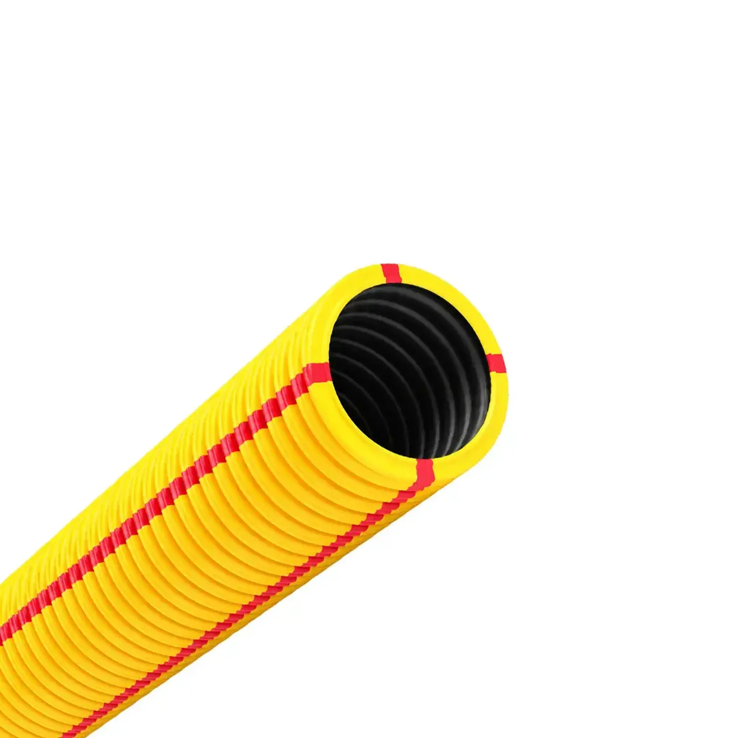 Tub gofrat SUPERFLEX PLUS ISR 16 mm Galben/Roșu Kouvidis - Dimensiuni (L x W x H x Ø) 16 mm