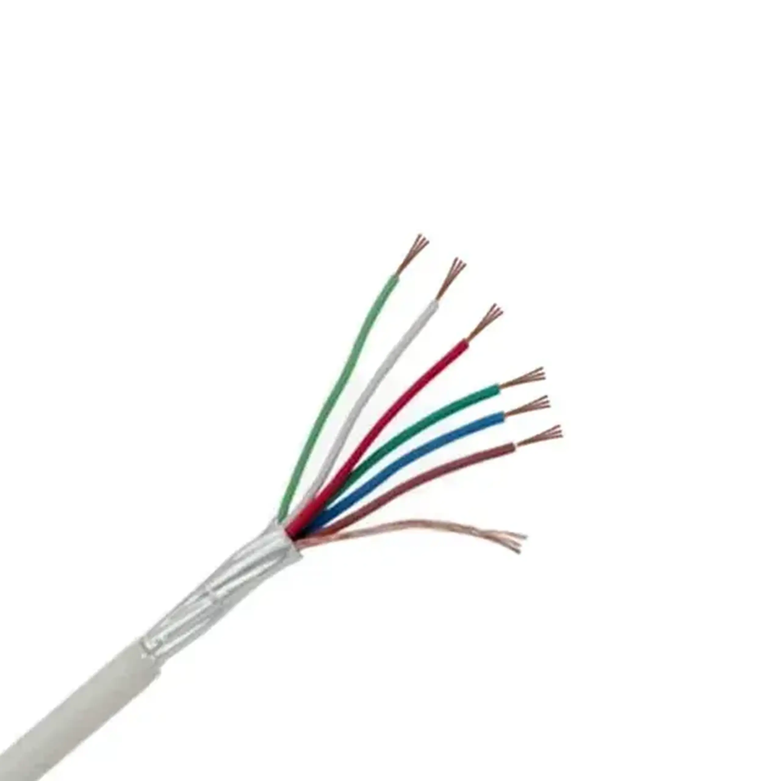 Cablu TSV CCA 6 * 0.2 mm² 0,2 mm² alb cupru