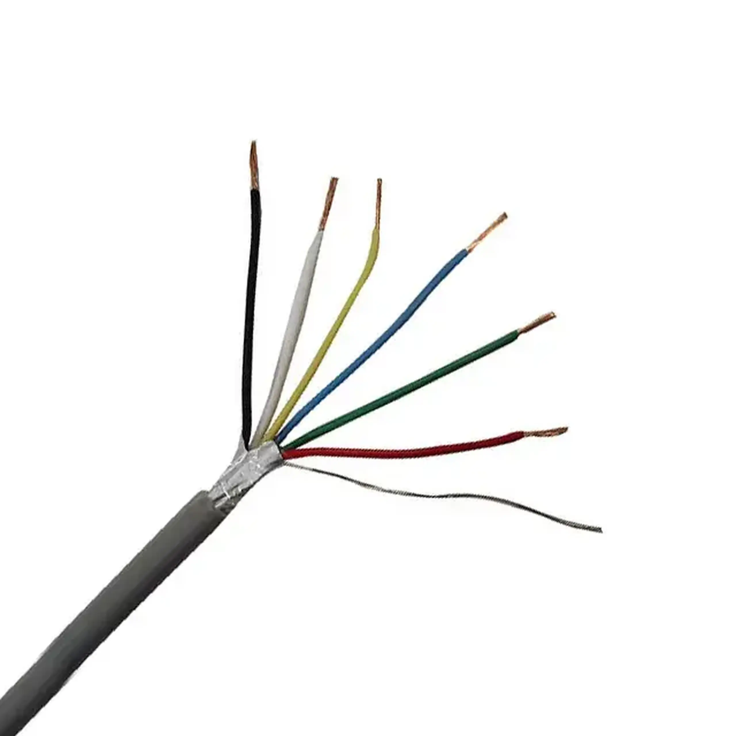 Cablu alarmă Fender AF 6 * 0.22 mm² alb cupru