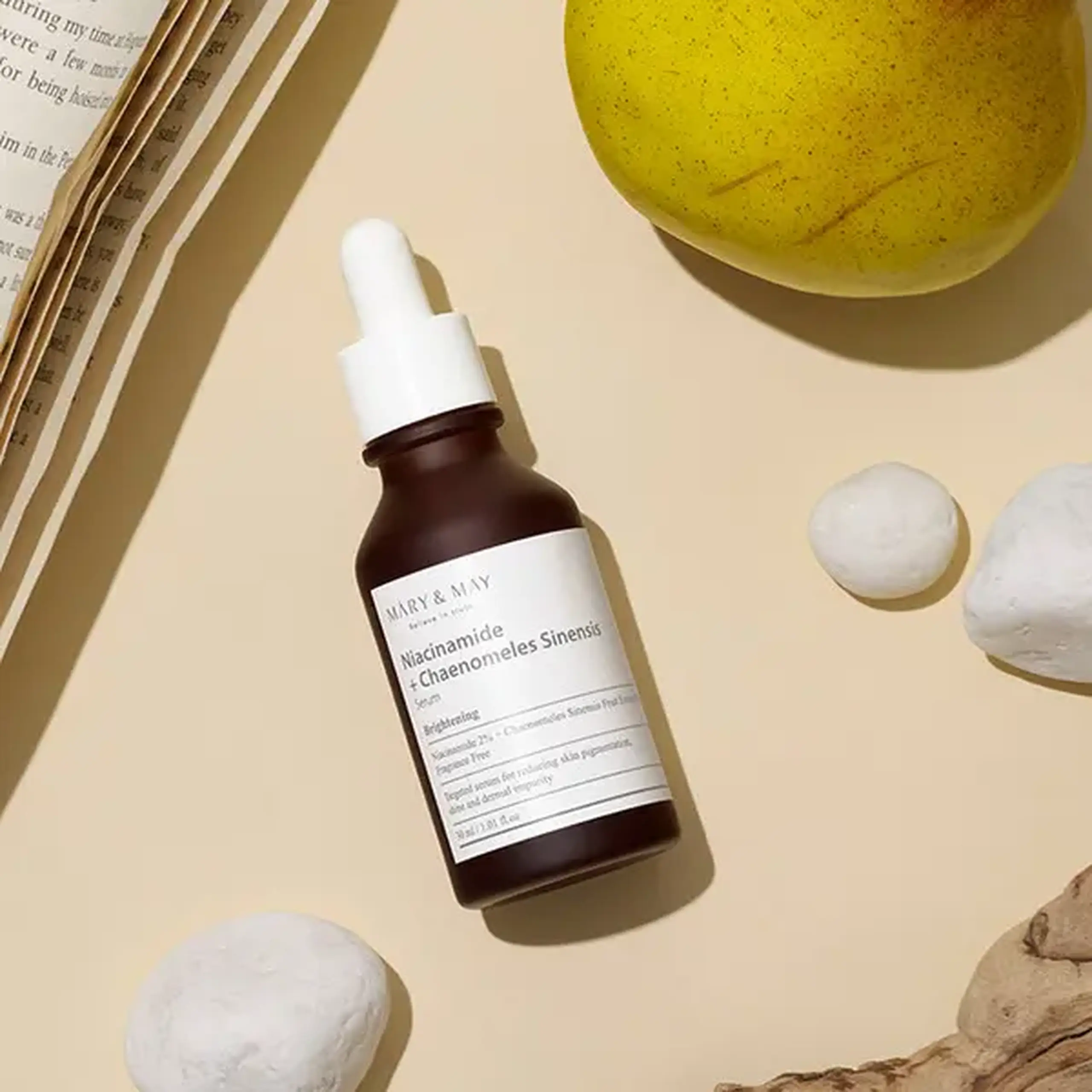 Ser cu efect de înălbire MARY &amp; MAY Niacinamide + Chaenomeles Sinensis Serum 30 ml