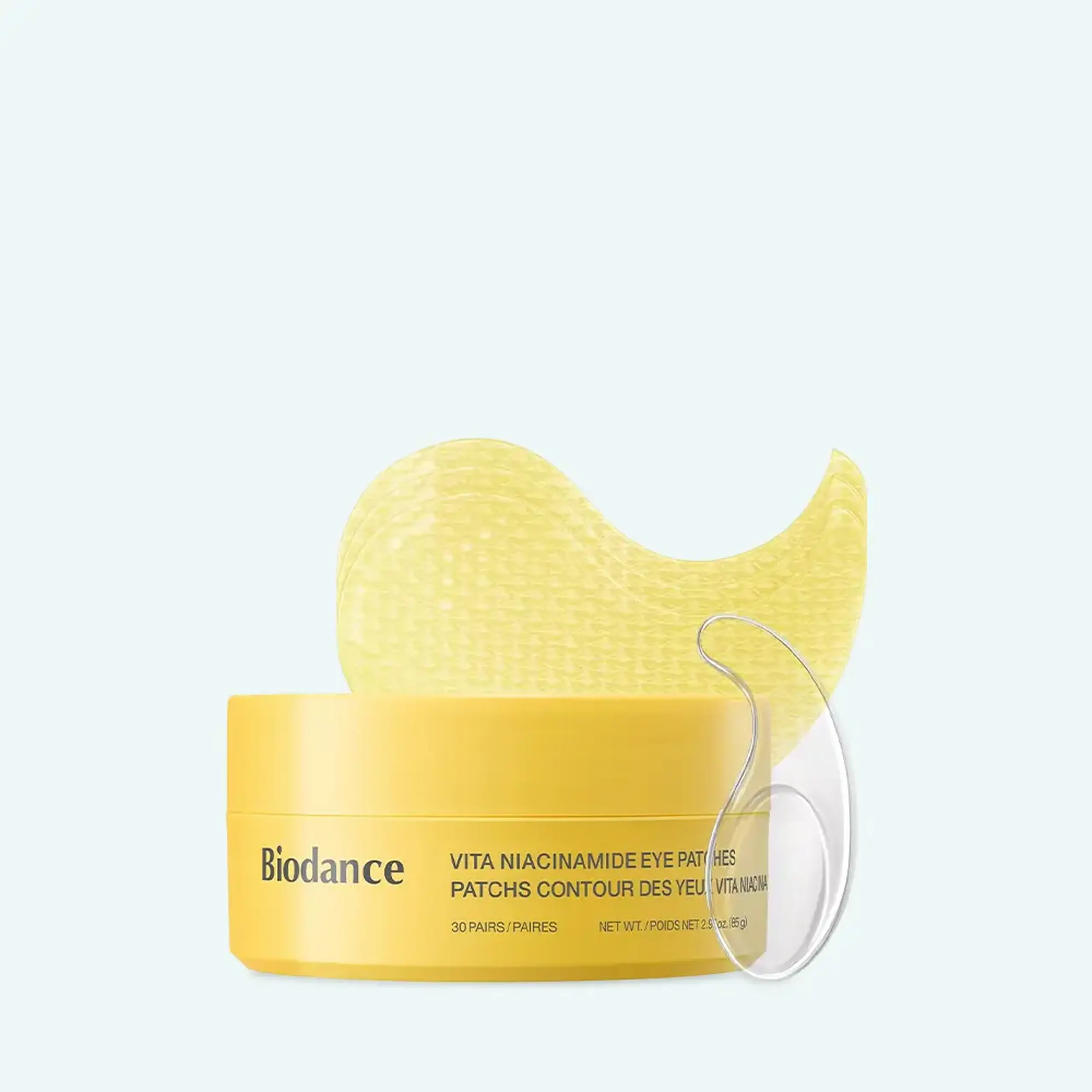 Patch-uri hidrogel iluminatoare Biodance Vita Niacinamide Eye Patches 30pcs