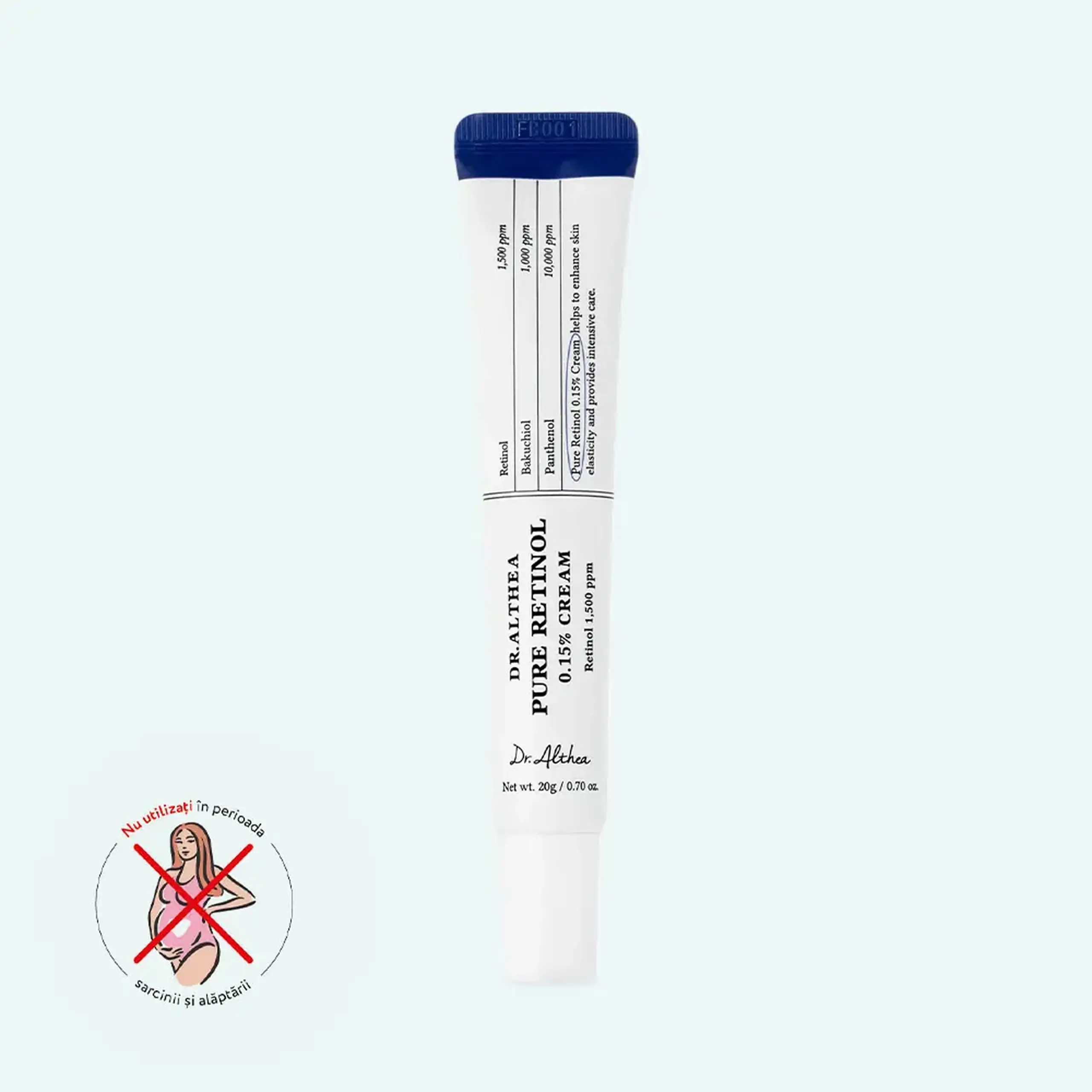 Cremă anti-age Dr. Althea Pure Retinol 0.15% Cream 20 g