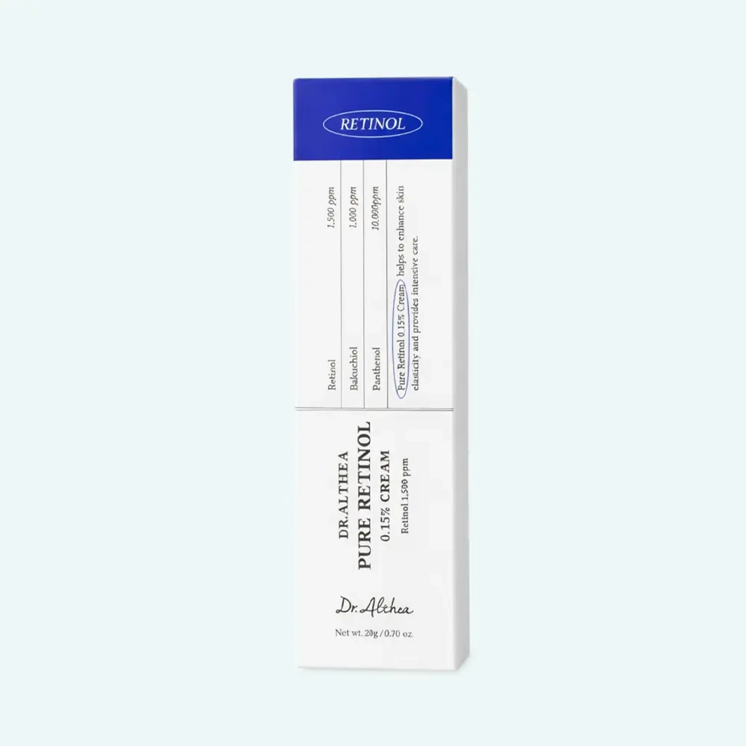 Cremă anti-age Dr. Althea Pure Retinol 0.15% Cream 20 g