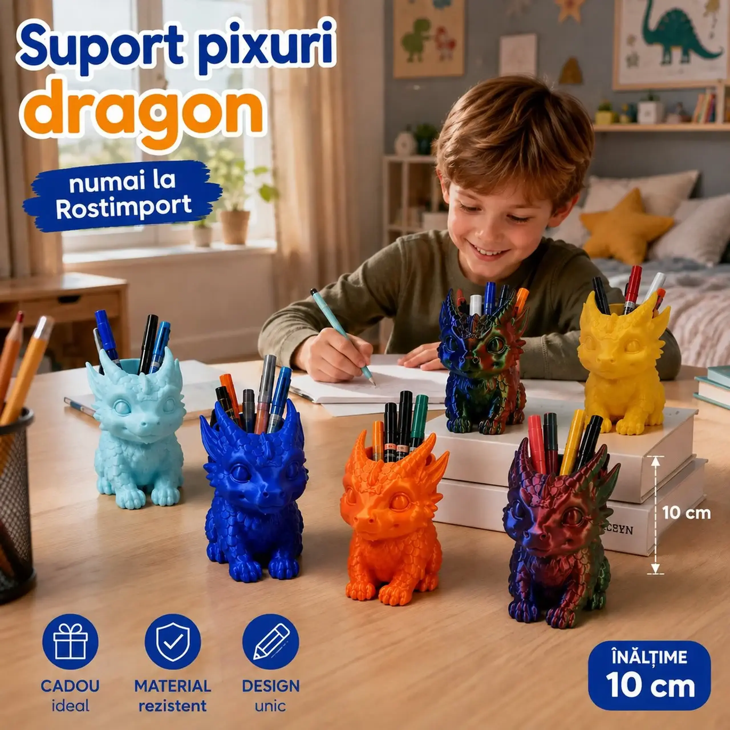 Suport pixuri dragon mic