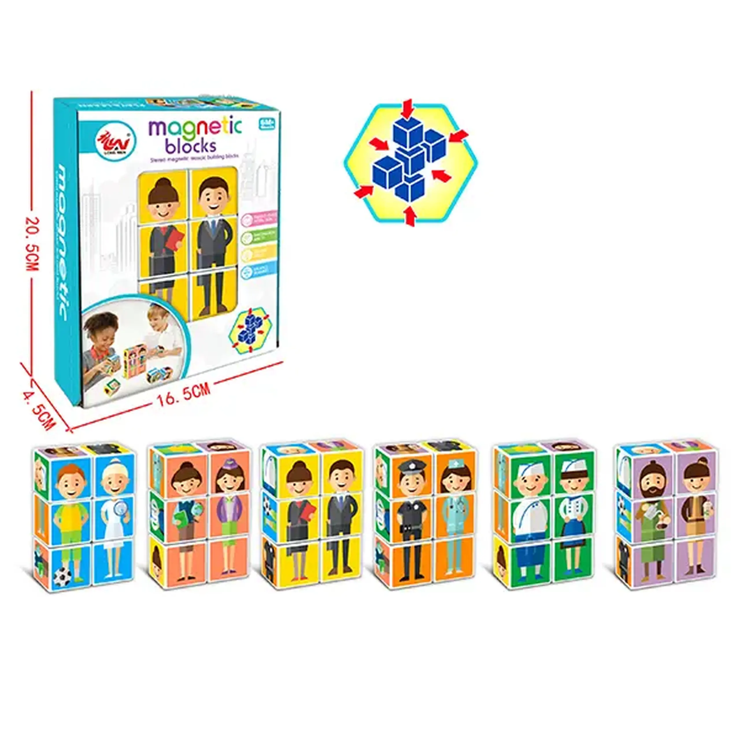 Set cuburi 41 869