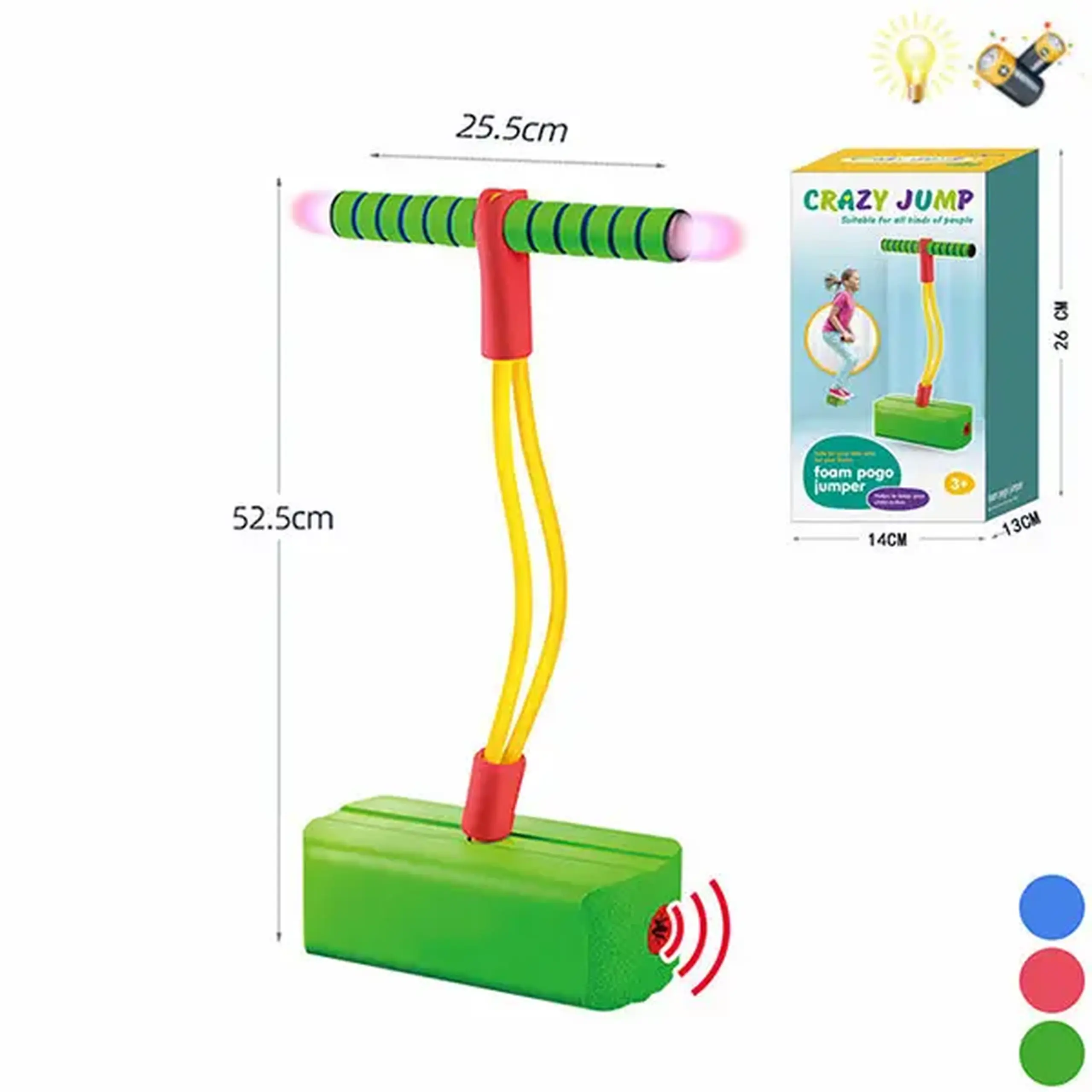 Dispozitiv pentru sport Frog Jump (cu lumini) 41 073