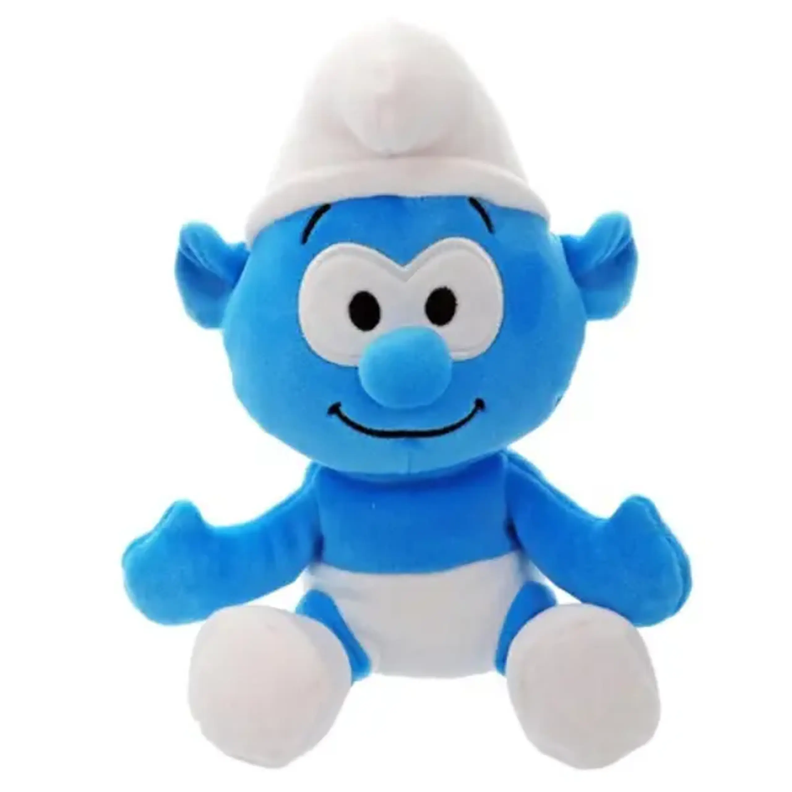 Jucărie de pluș TY Smurfs „Ștrumf”, 15 cm (Beanie Babies)