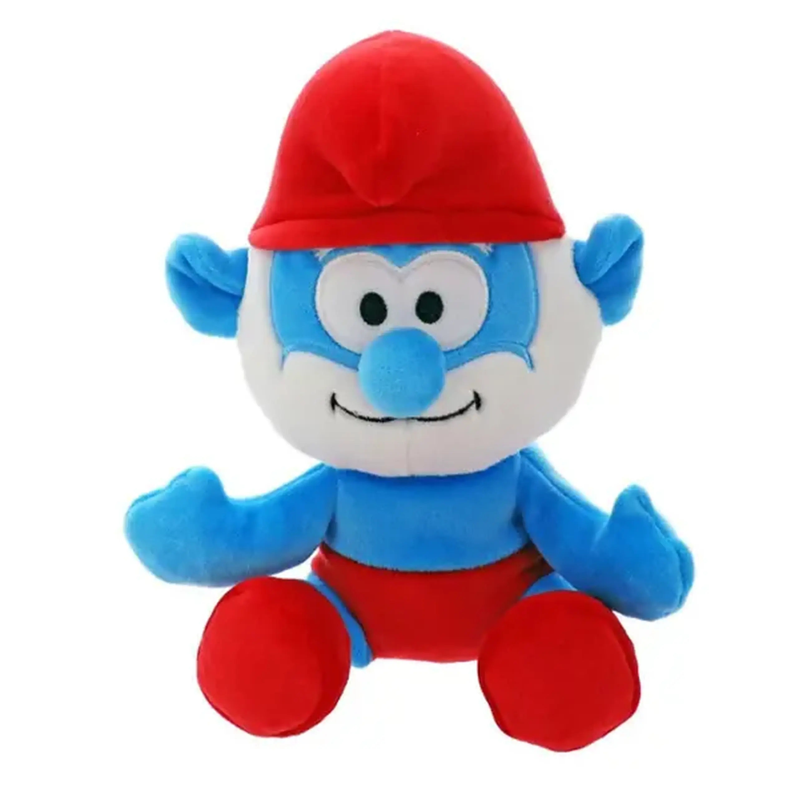 Jucărie de pluș TY Smurfs „Papa Ștrumf”, 20 cm (Beanie Babies)