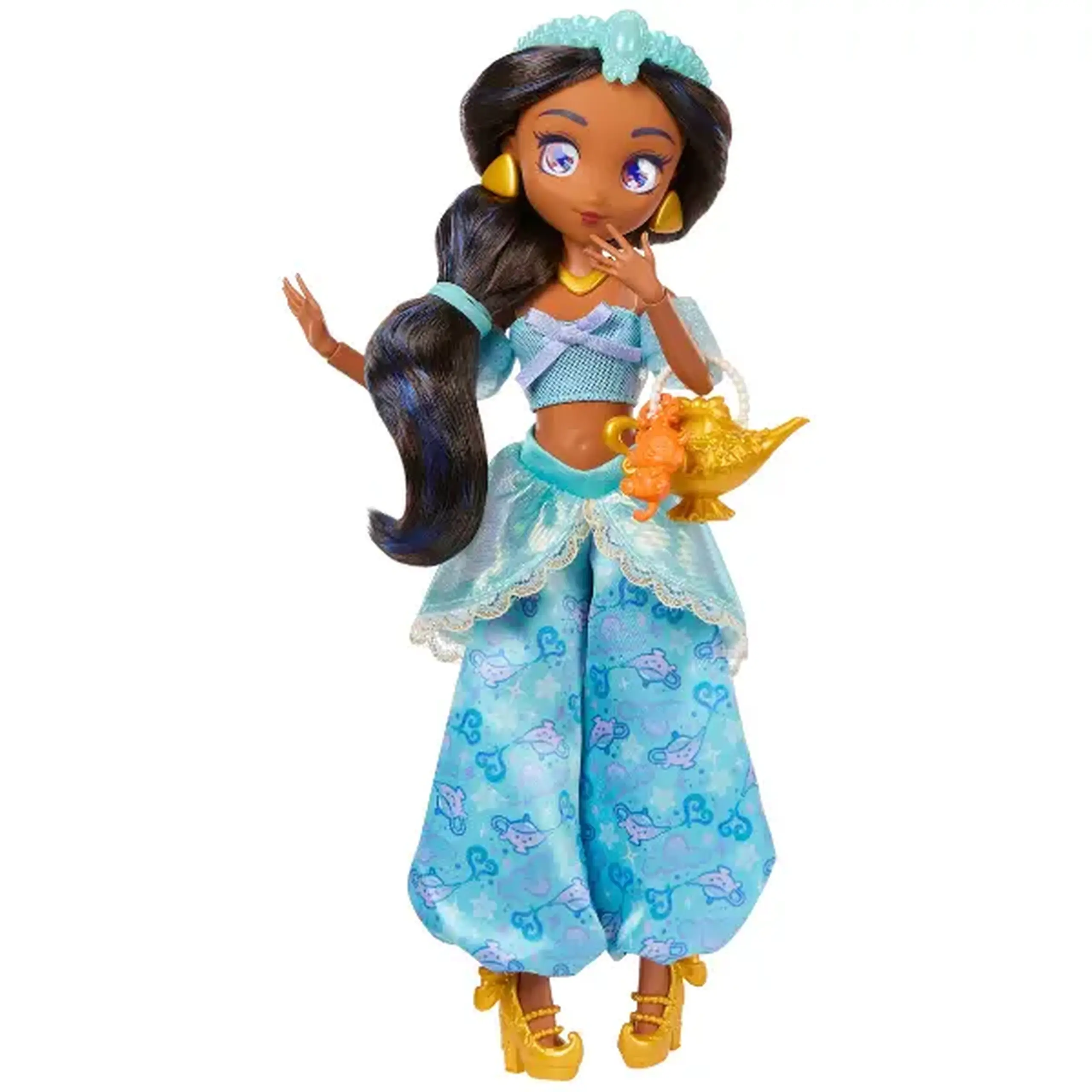 Păpușă de colecție Disney Princess „Jasmine” în stil manga, cu accesorii