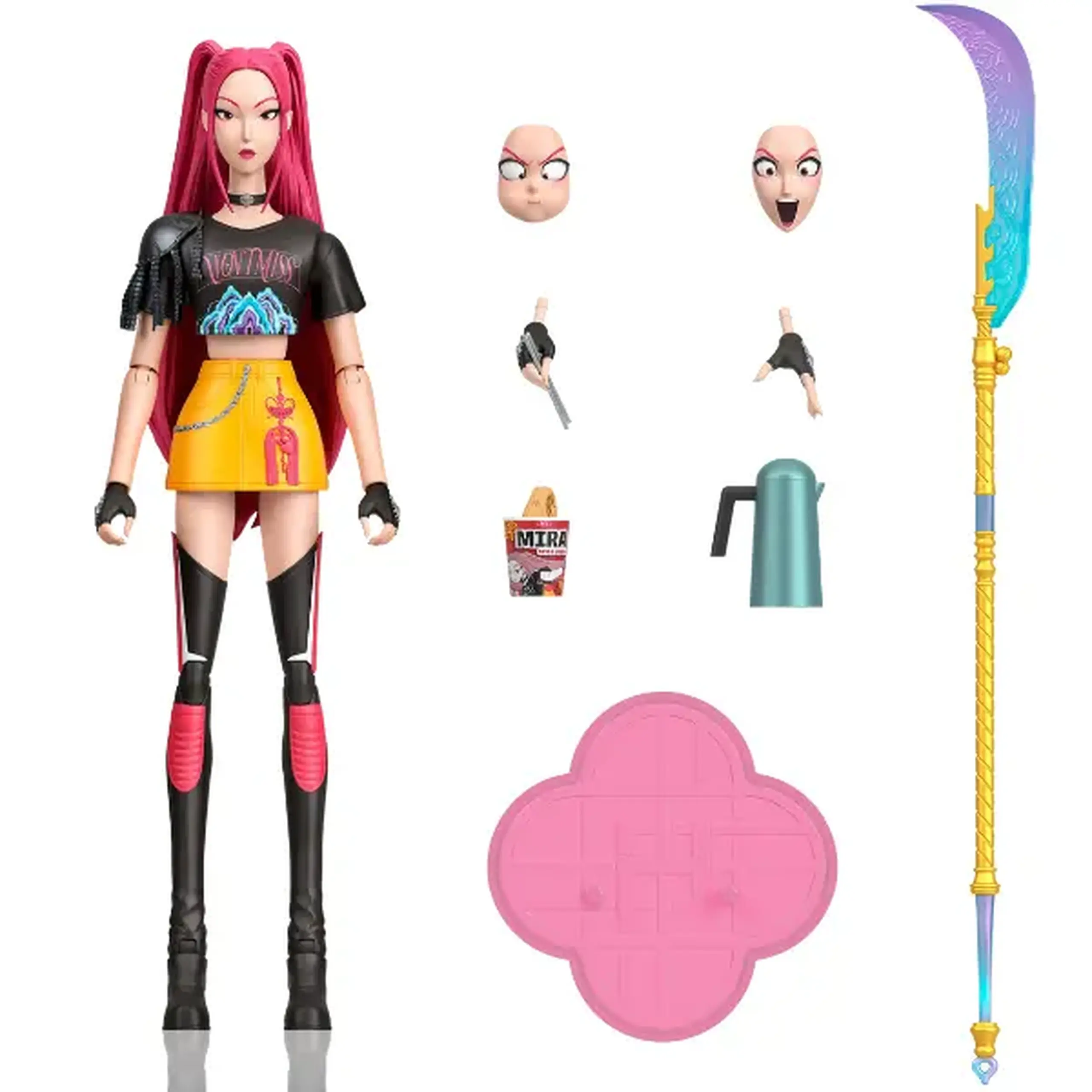 Figurină Kpop Vânătorii de demoni „Mira” cu accesorii