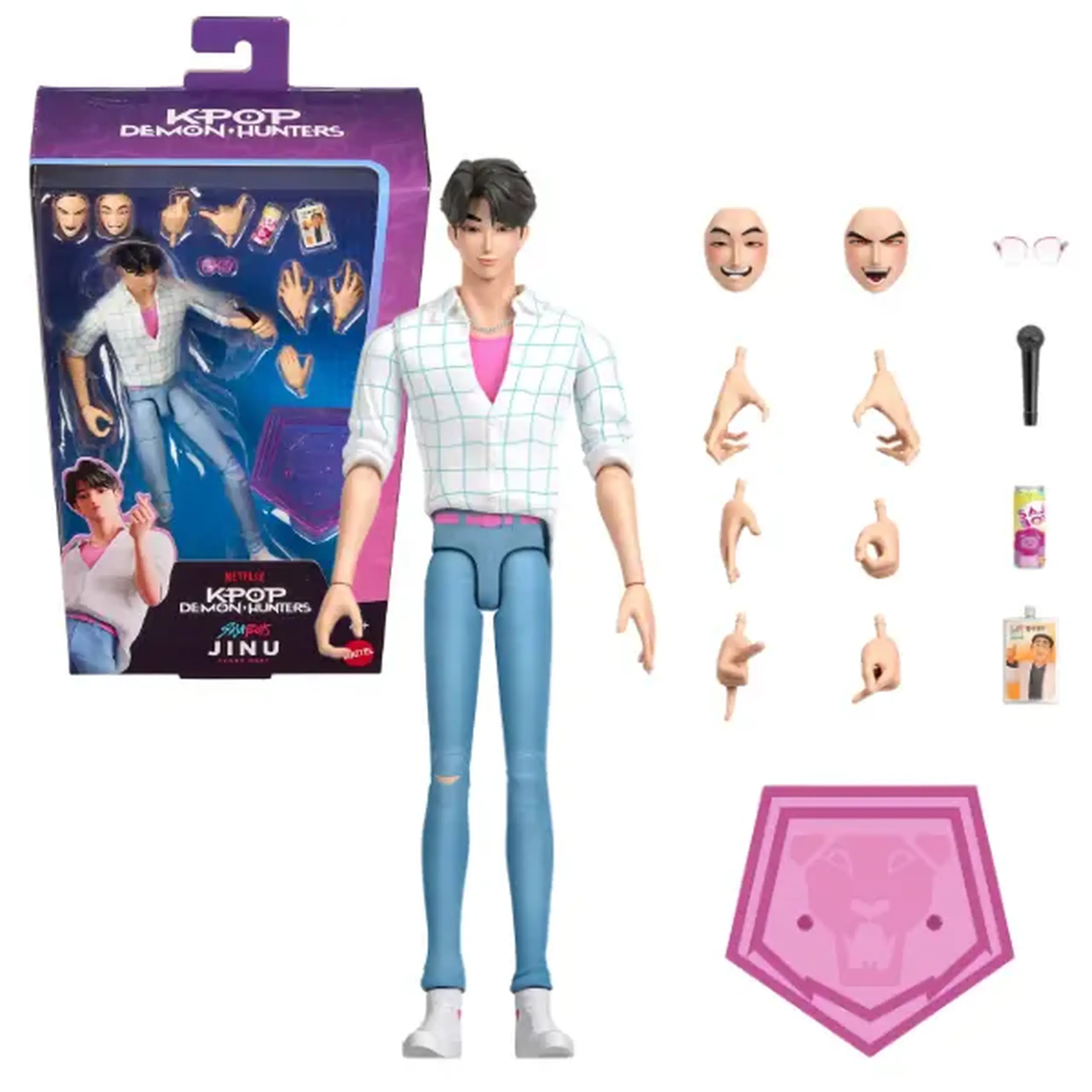 Figurină Kpop Vânătorii de demoni „Jinu” cu accesorii