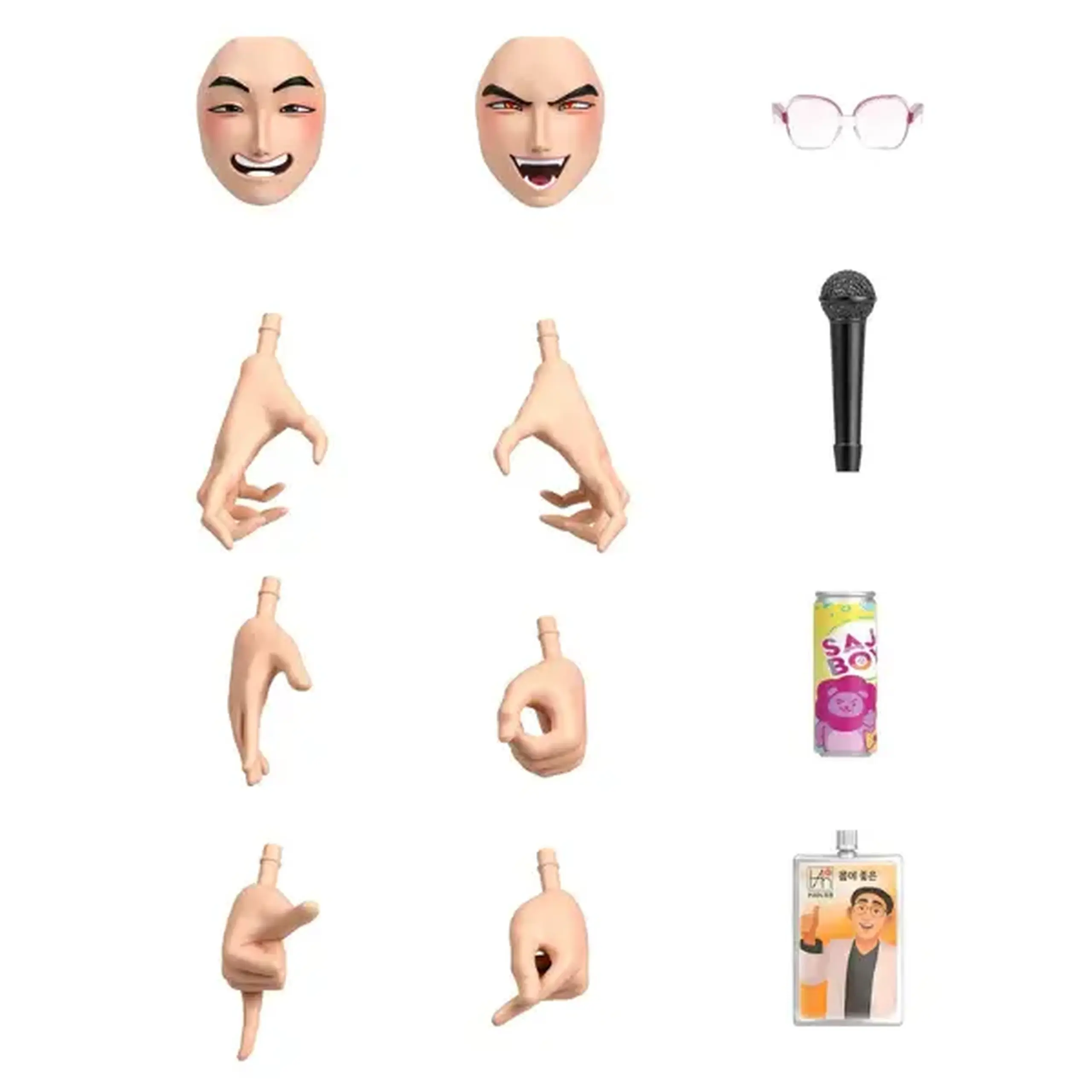 Figurină Kpop Vânătorii de demoni „Jinu” cu accesorii