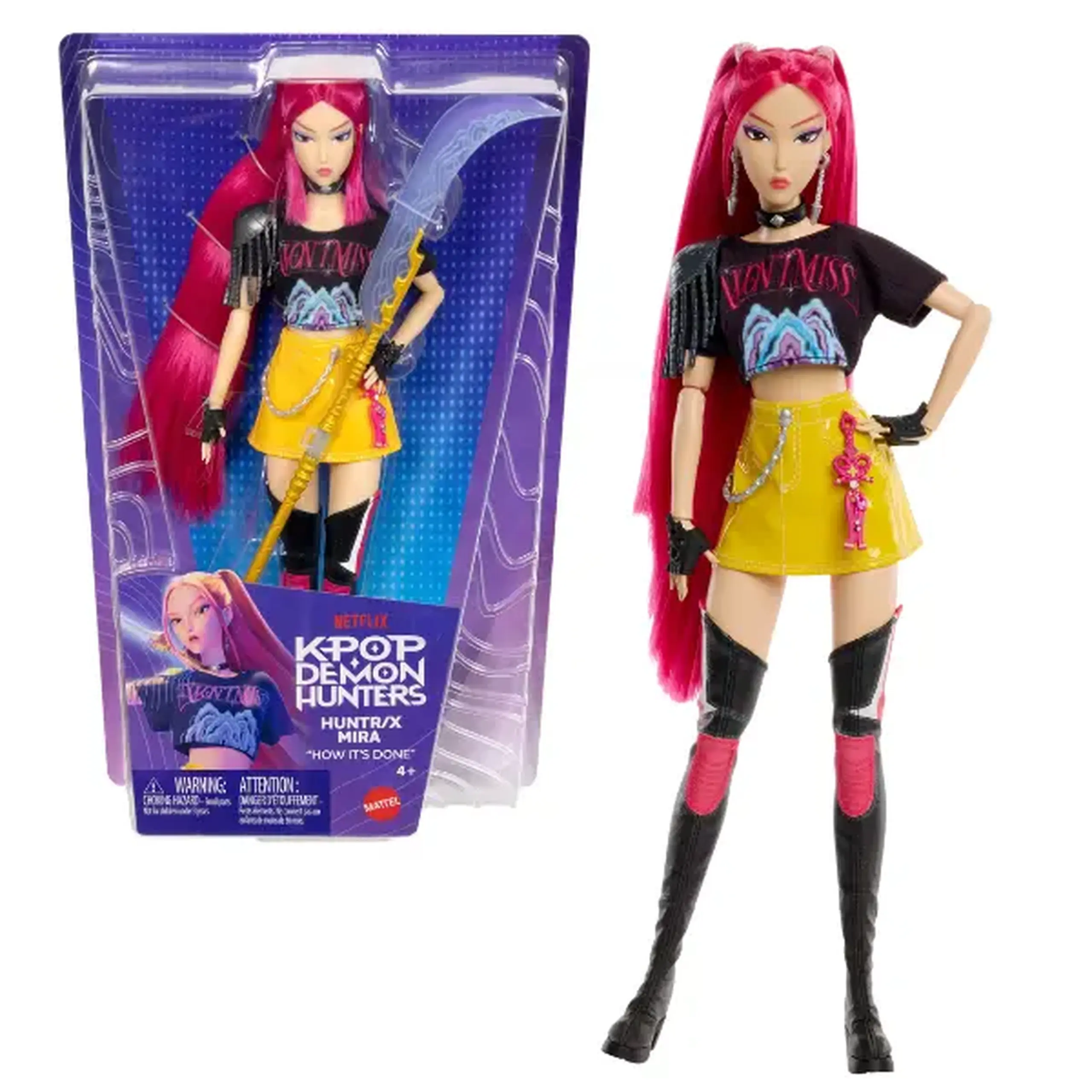 Figurină Kpop Vânătorii de demoni „Mira” cu accesorii
