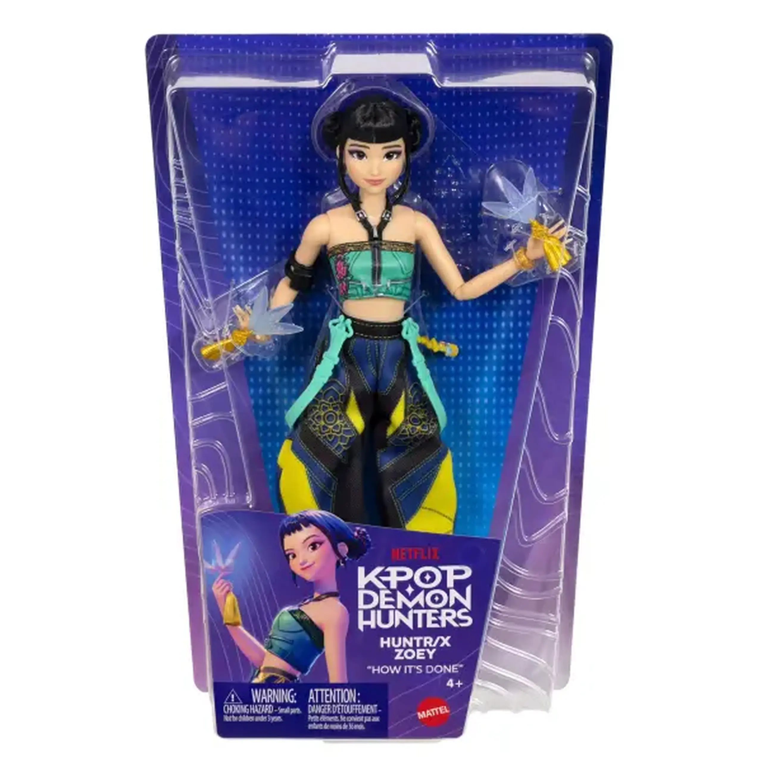 Figurină Kpop Vânătorii de demoni „Zoey” cu accesorii