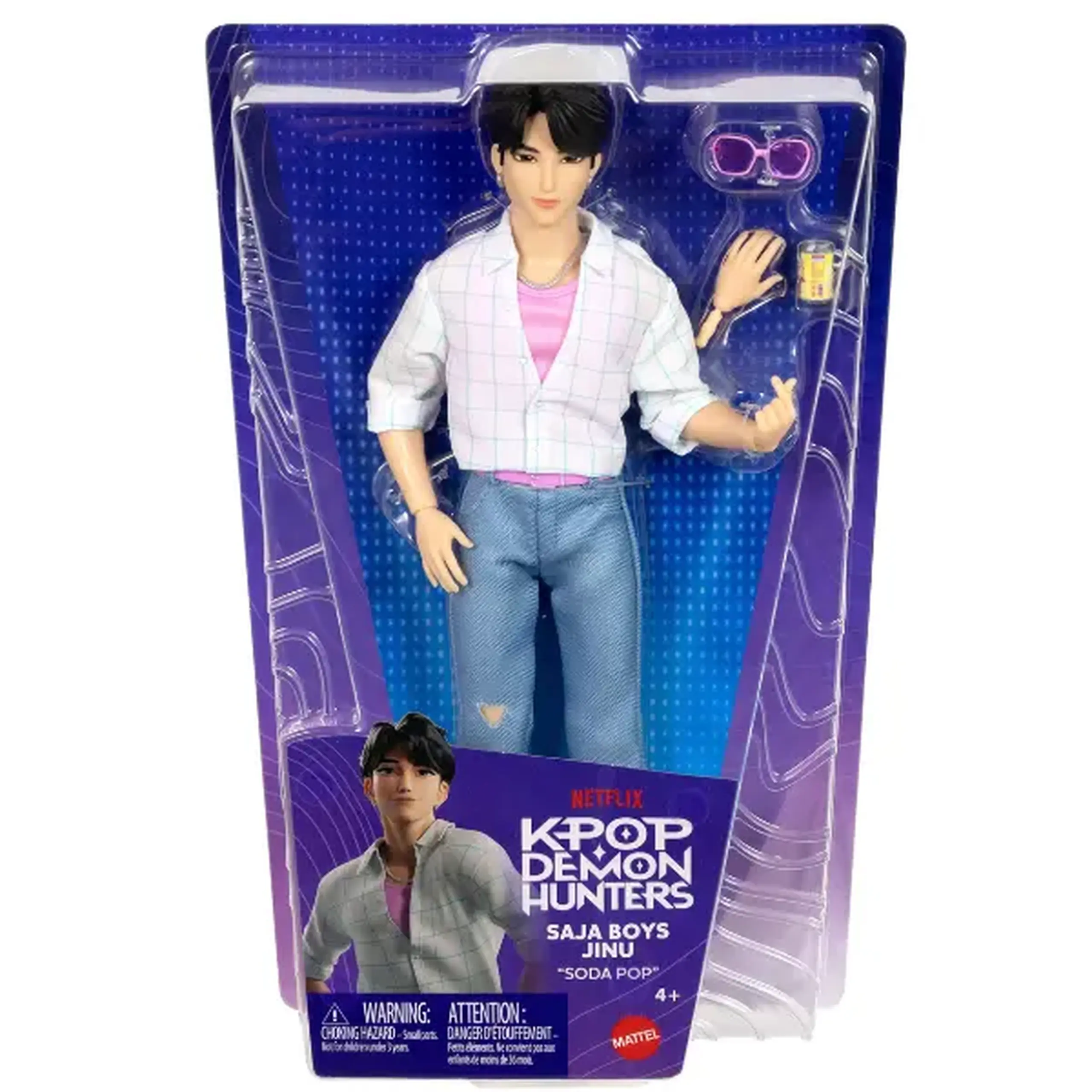 Figurină Kpop Vânătorii de demoni „Jinu” cu accesorii