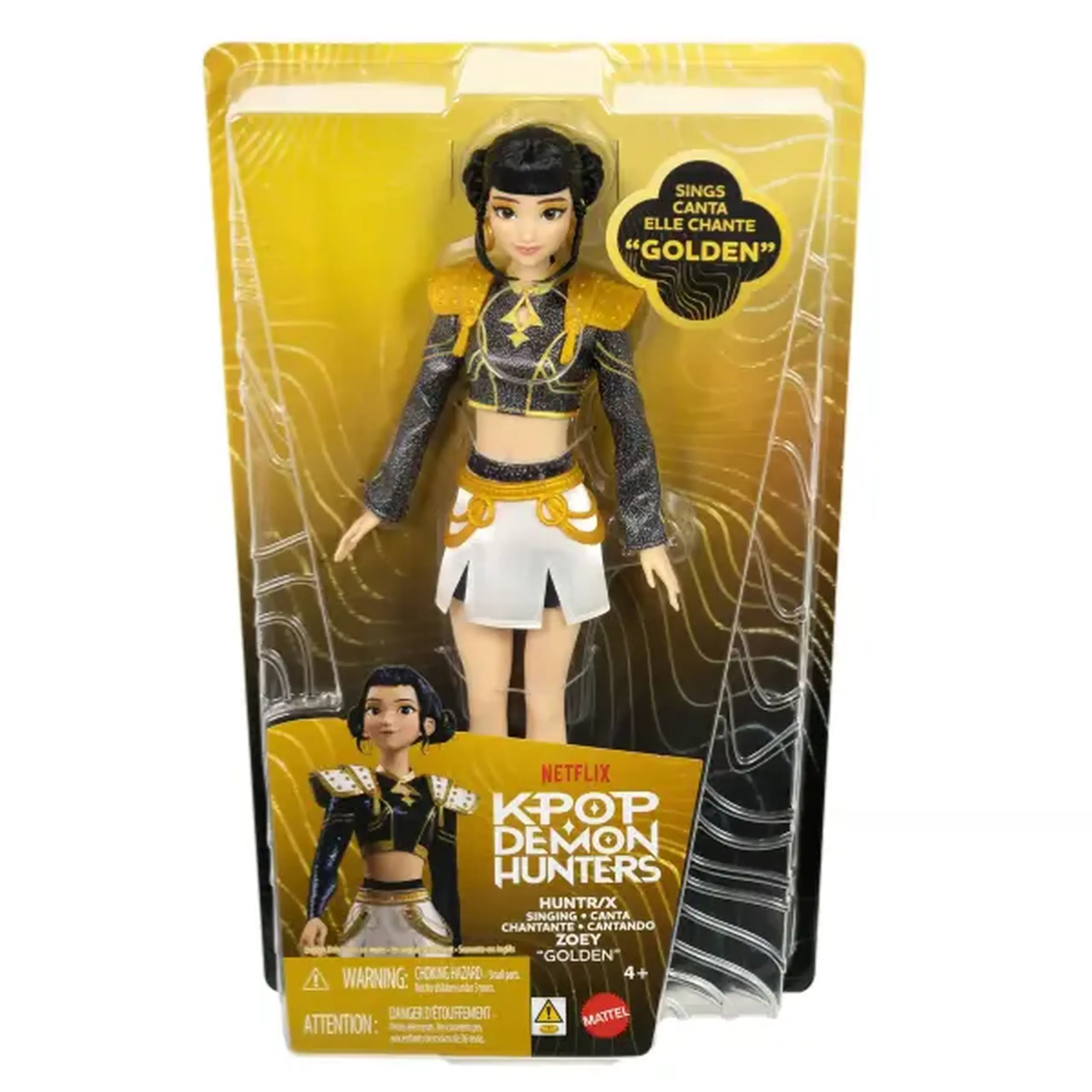 Figurină muzicală Vânătorii de demoni „Zoey” cu accesorii