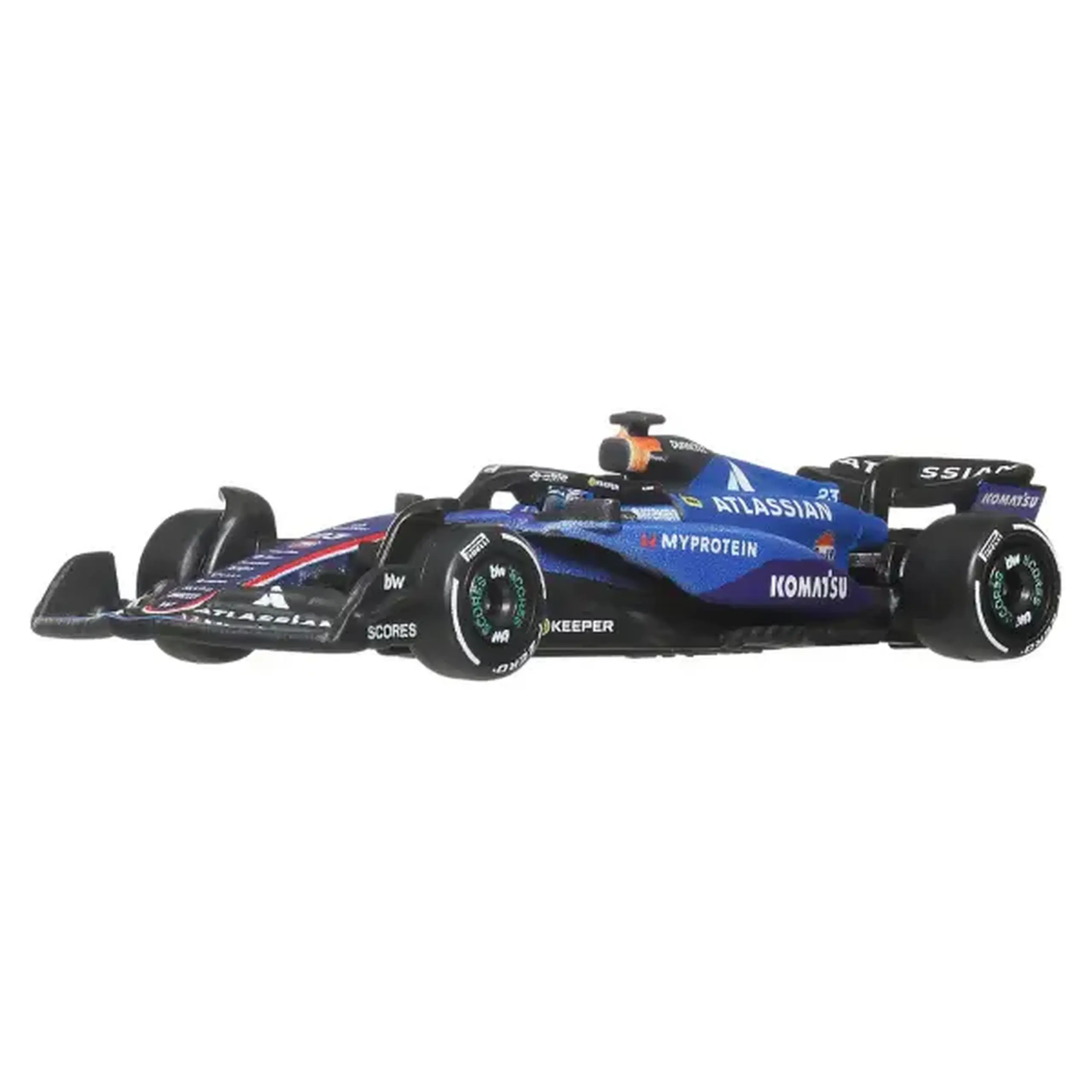 1:64 Set mașinuțe Formula 1 Atlassian Williams Racing Hot Wheels Premium, 2 buc