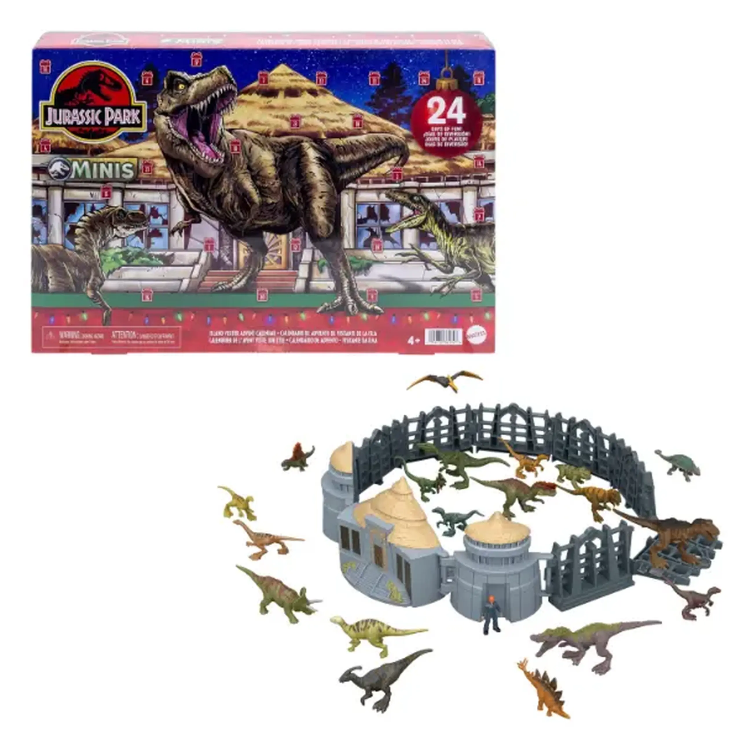 Calendar Advent „Jurassic Park” Jurassic World, 24 de surprize