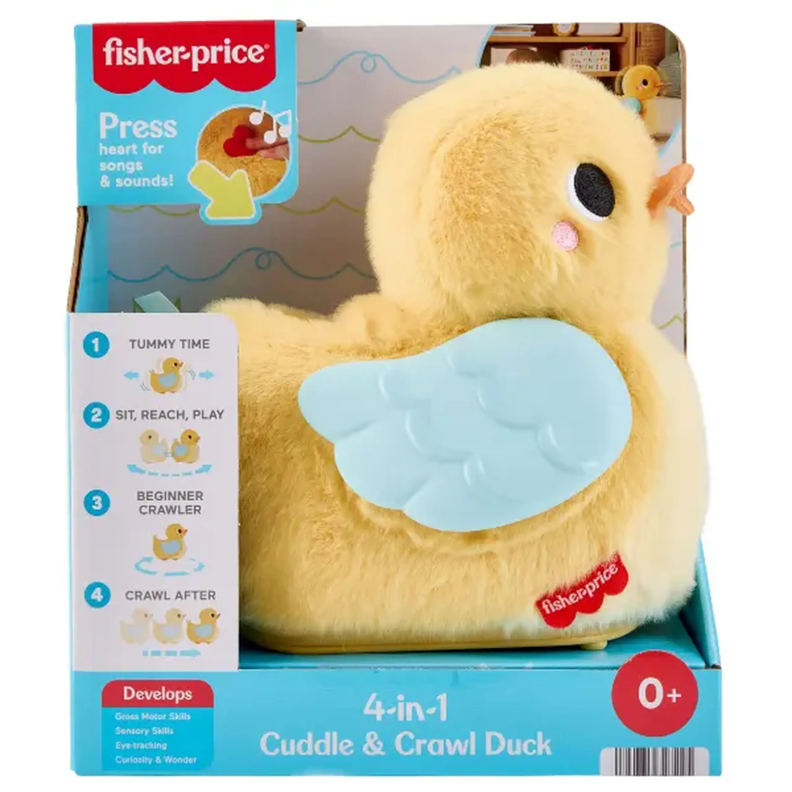 Jucărie muzicală „Rățușca 4 în 1” Fisher-Price